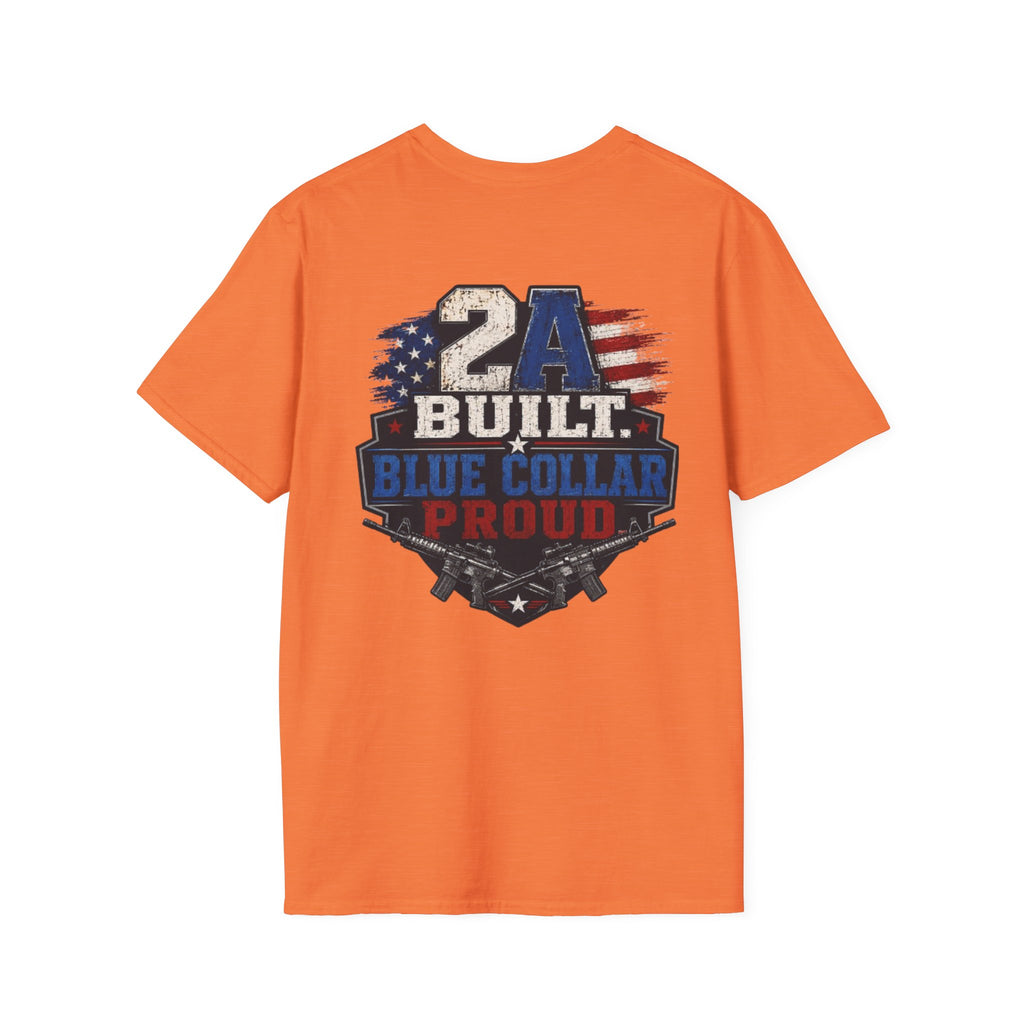 T-Shirt — "Trade Raised" 2A Built