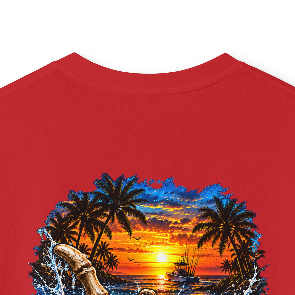 Kids T-Shirt — "Salt Water Heals Everything" Tropical Sunset Beach Tee