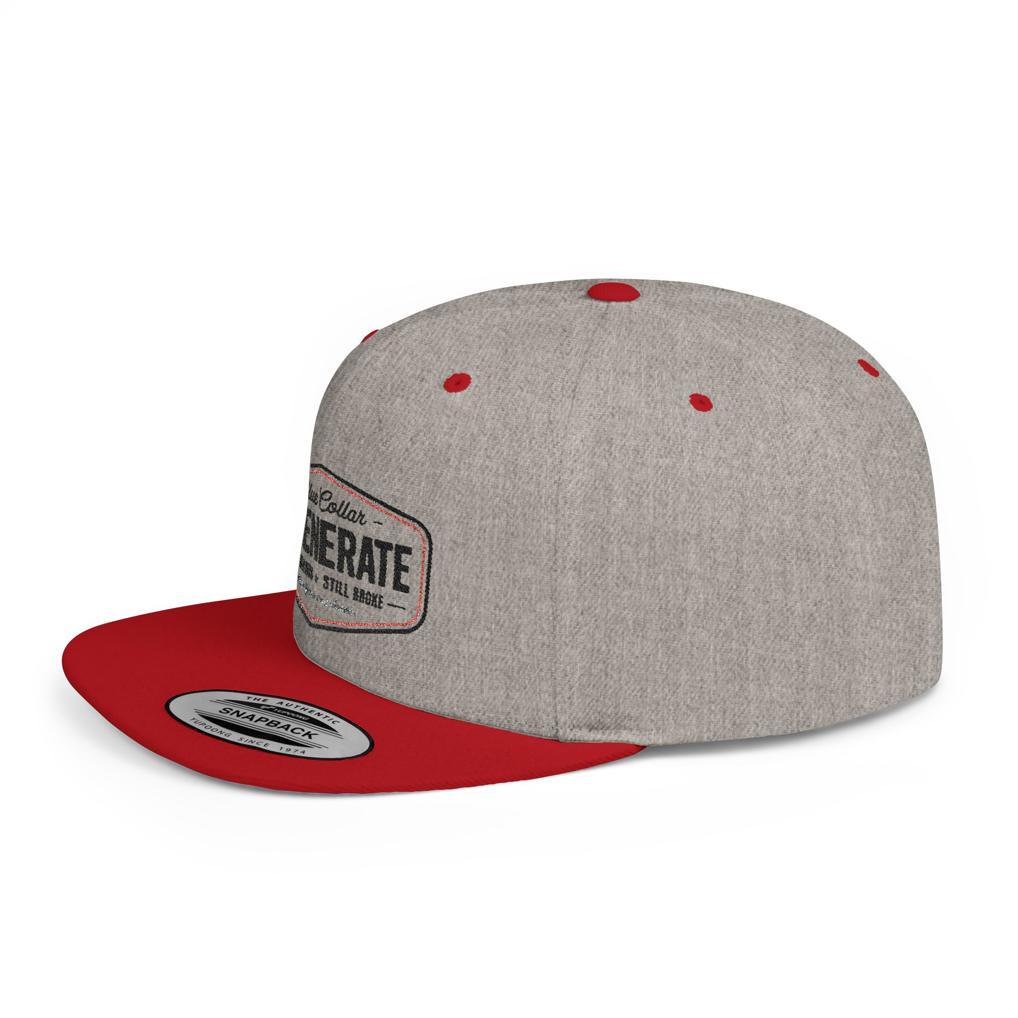 Snapback Hat — "Degenerate" Embroidered
