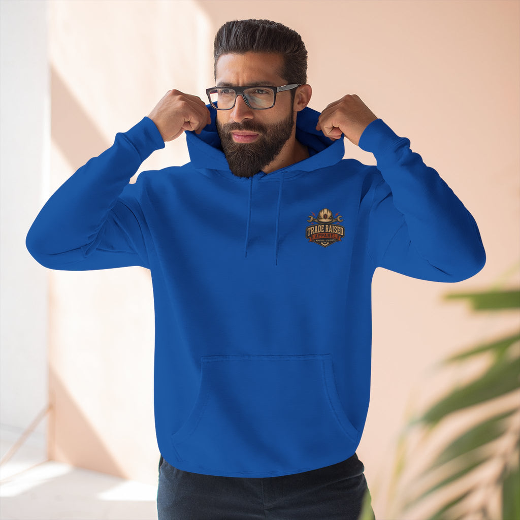 Blue Collar Degenerate Hoodie – 'Degenerate' Workwear Fleece Pullover