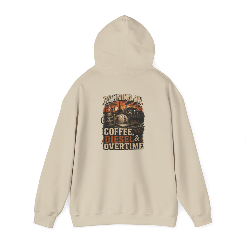 Coffee Diesel Overtime Hoodie