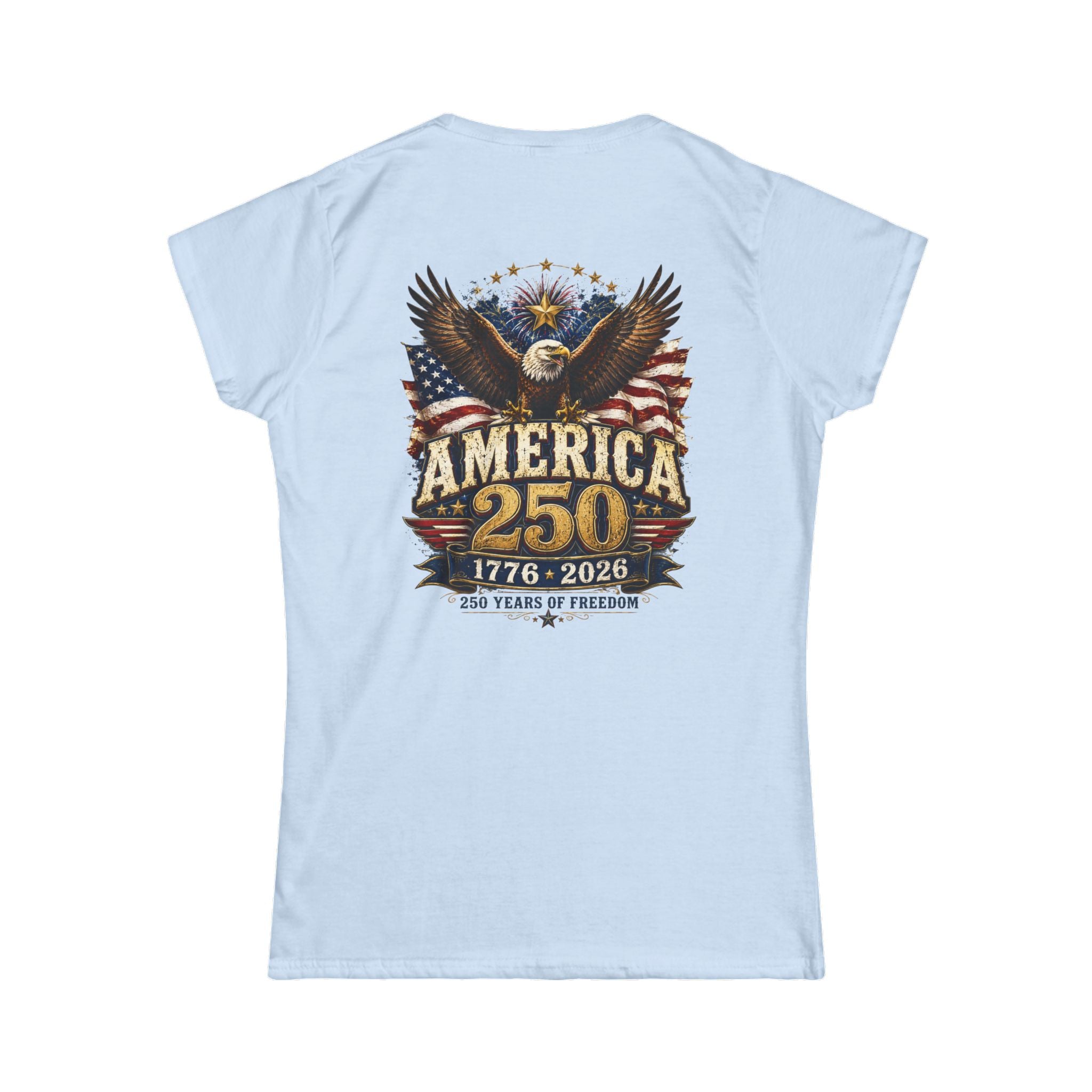 America 250 Eagle T-Shirt — 1776–2026 Patriotic Anniversary Tee