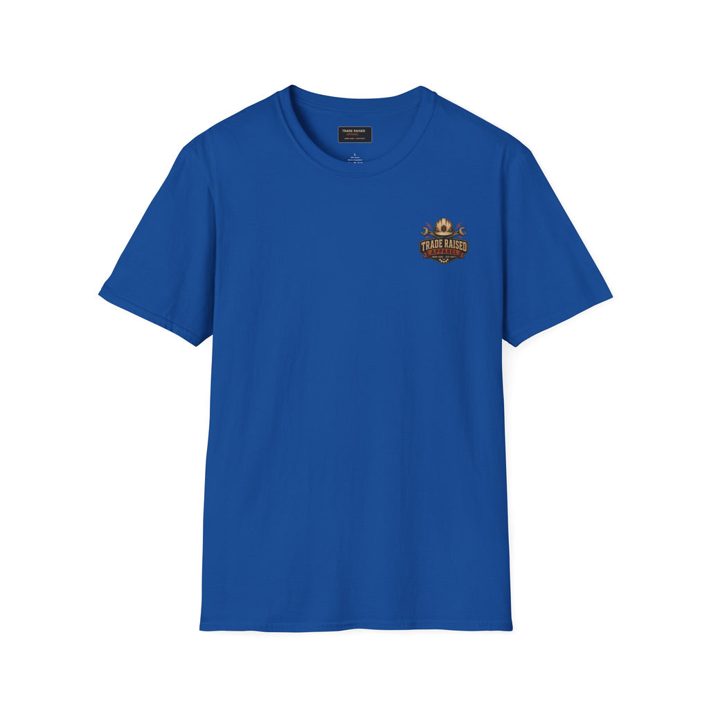 Trade Raised Ride T-Shirt — Vintage Hunting Camp Logo Tee