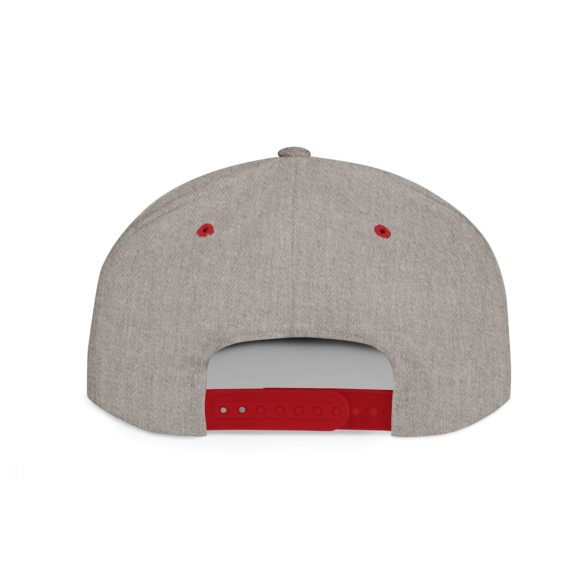 Flat Bill Snapback Hat — "Trade Raised" Logo Cap