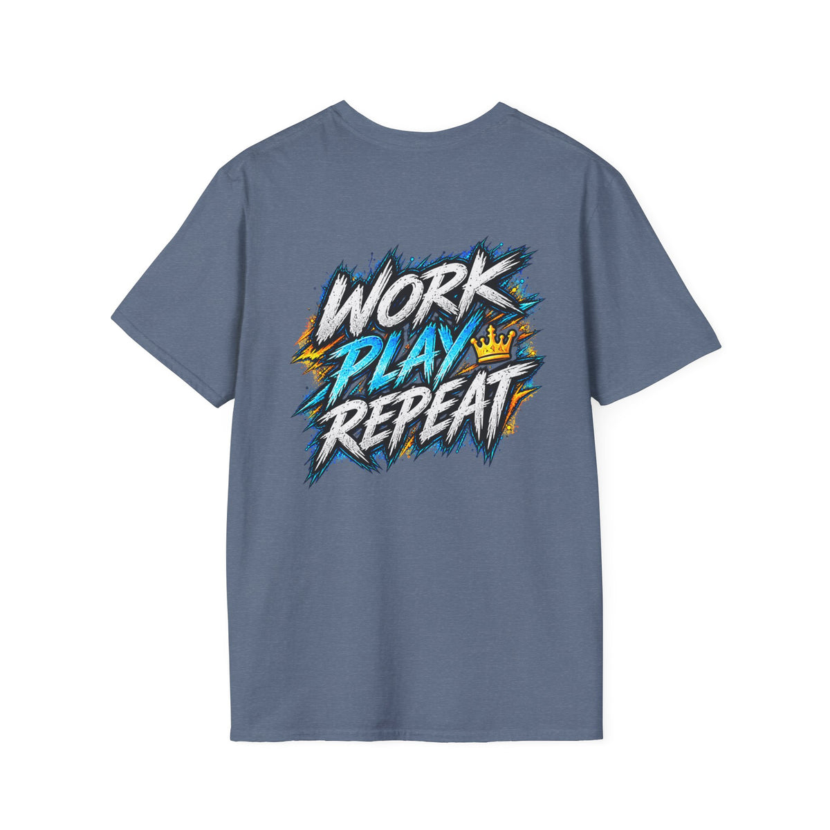 Work Play Repeat T-Shirt —  Graphic Tee