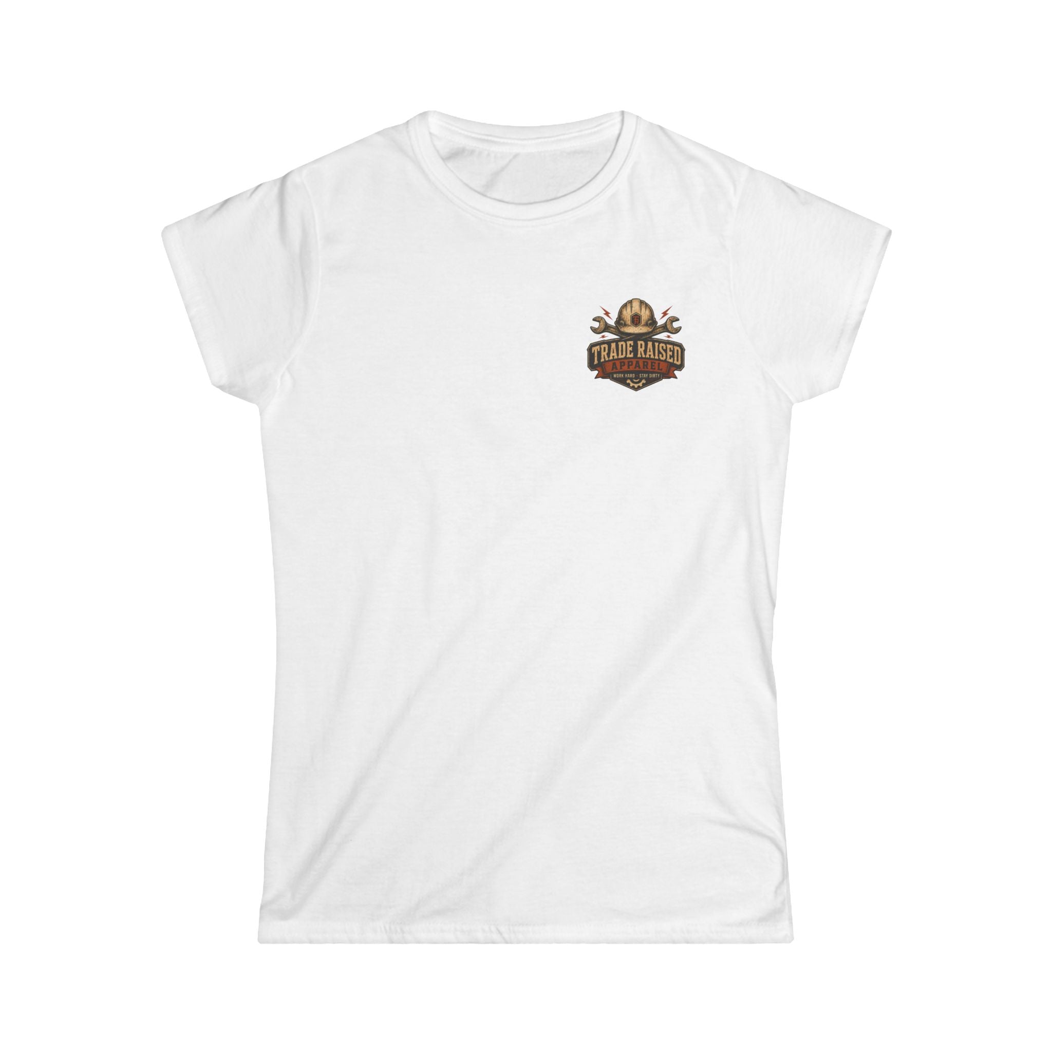 Faith + Family Cross Tee — "Hard Work No Shortcuts" Women's Christian T-Shirt