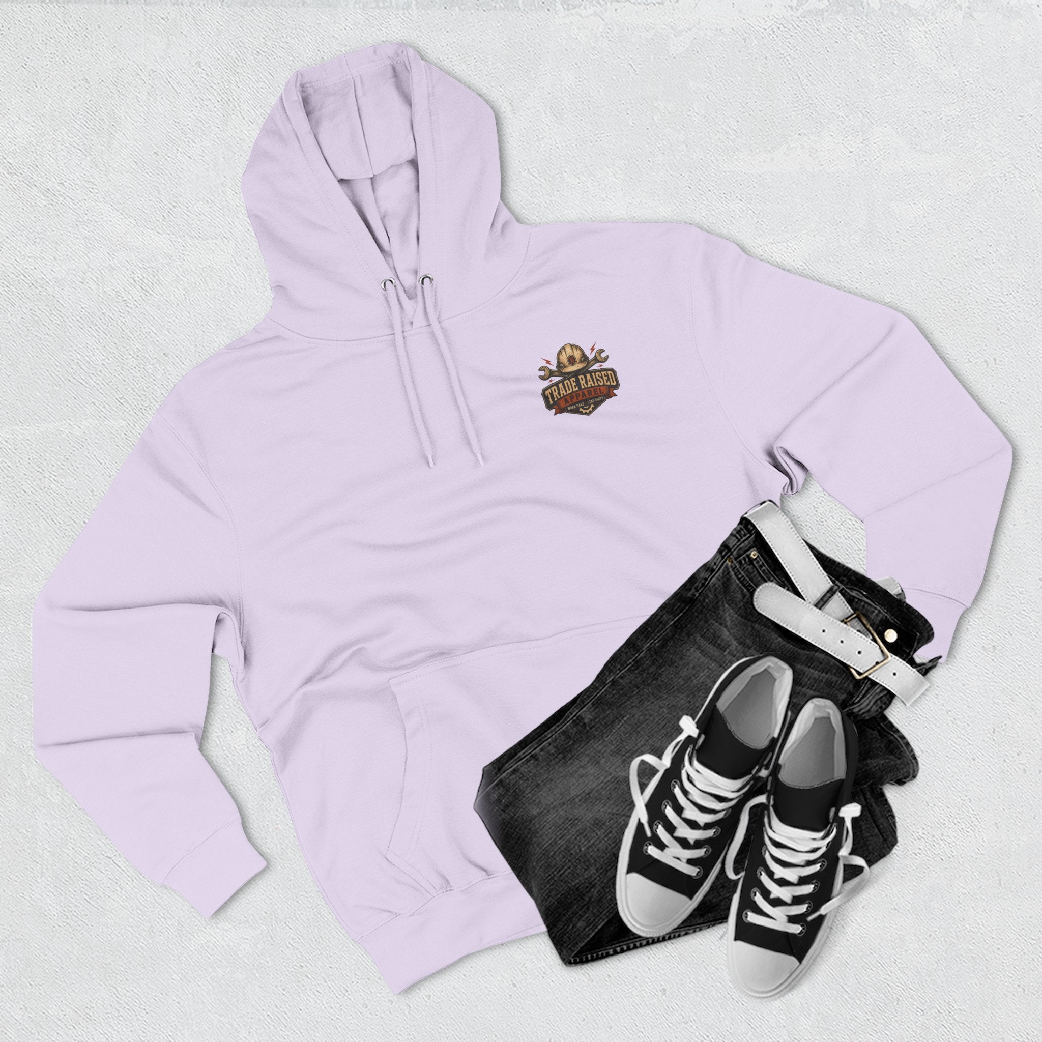 Blue Collar Dollar Skull Hoodie – "Livin' On That Blue Collar Dollar" Fleece Pullover