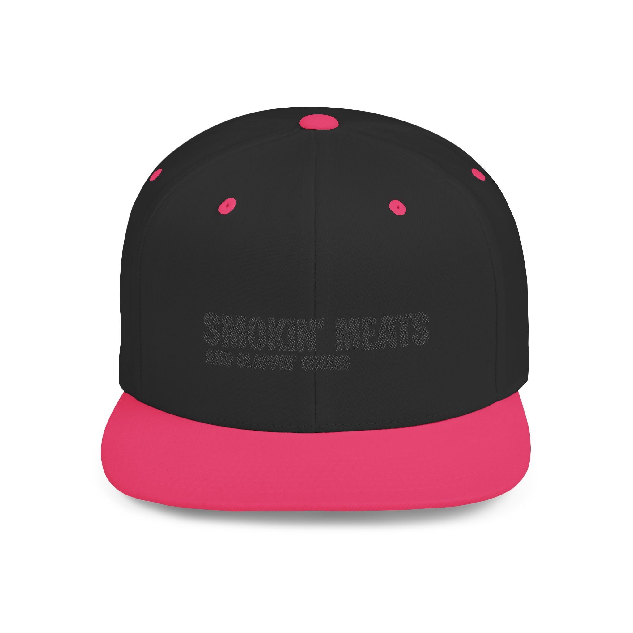 Snapback Hat — "Smokin' Meats and Clappin' Cheeks" BBQ Grill Cap