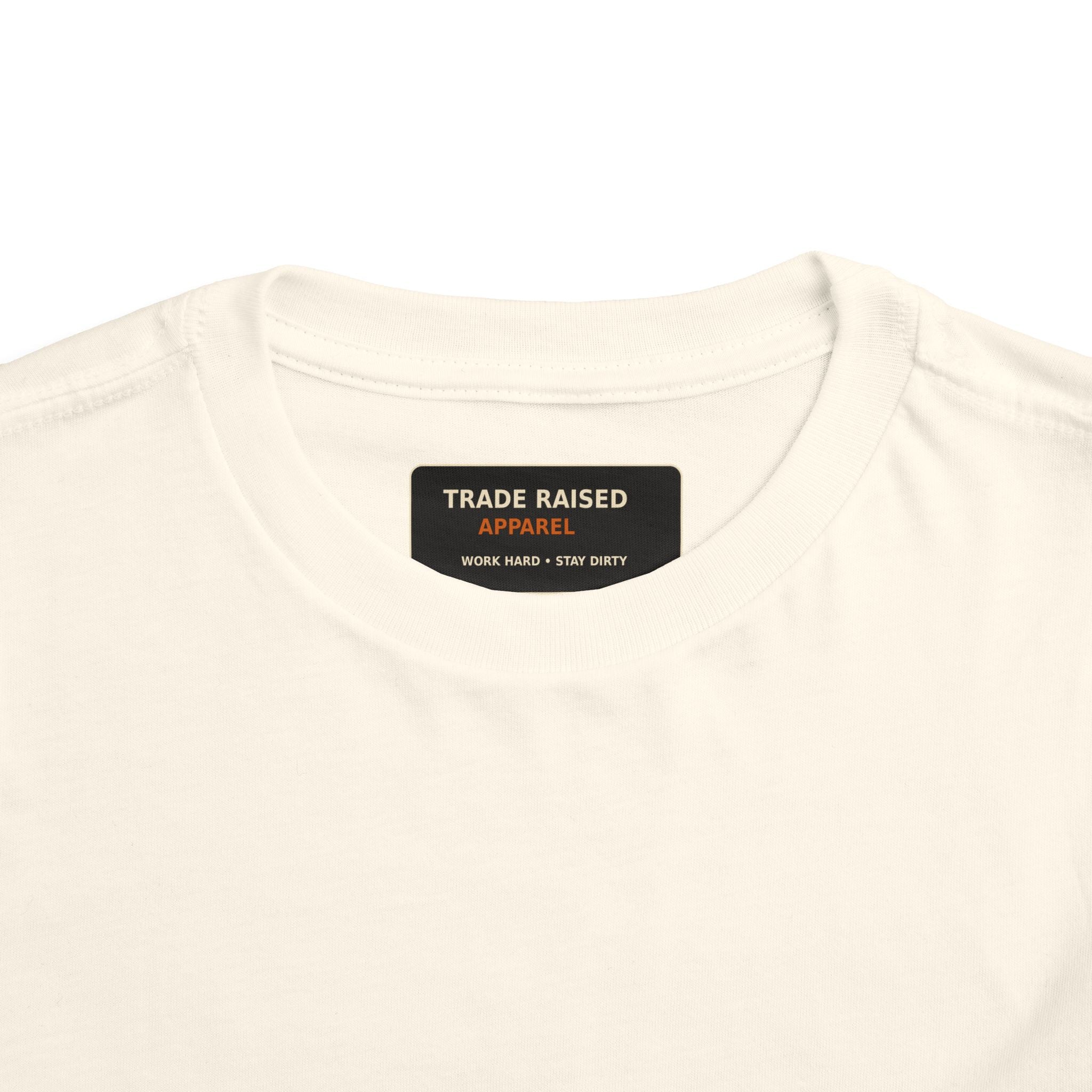 Toddler Tee — "Feral & Free" Raccoon 4th of July Patriotic Shirt