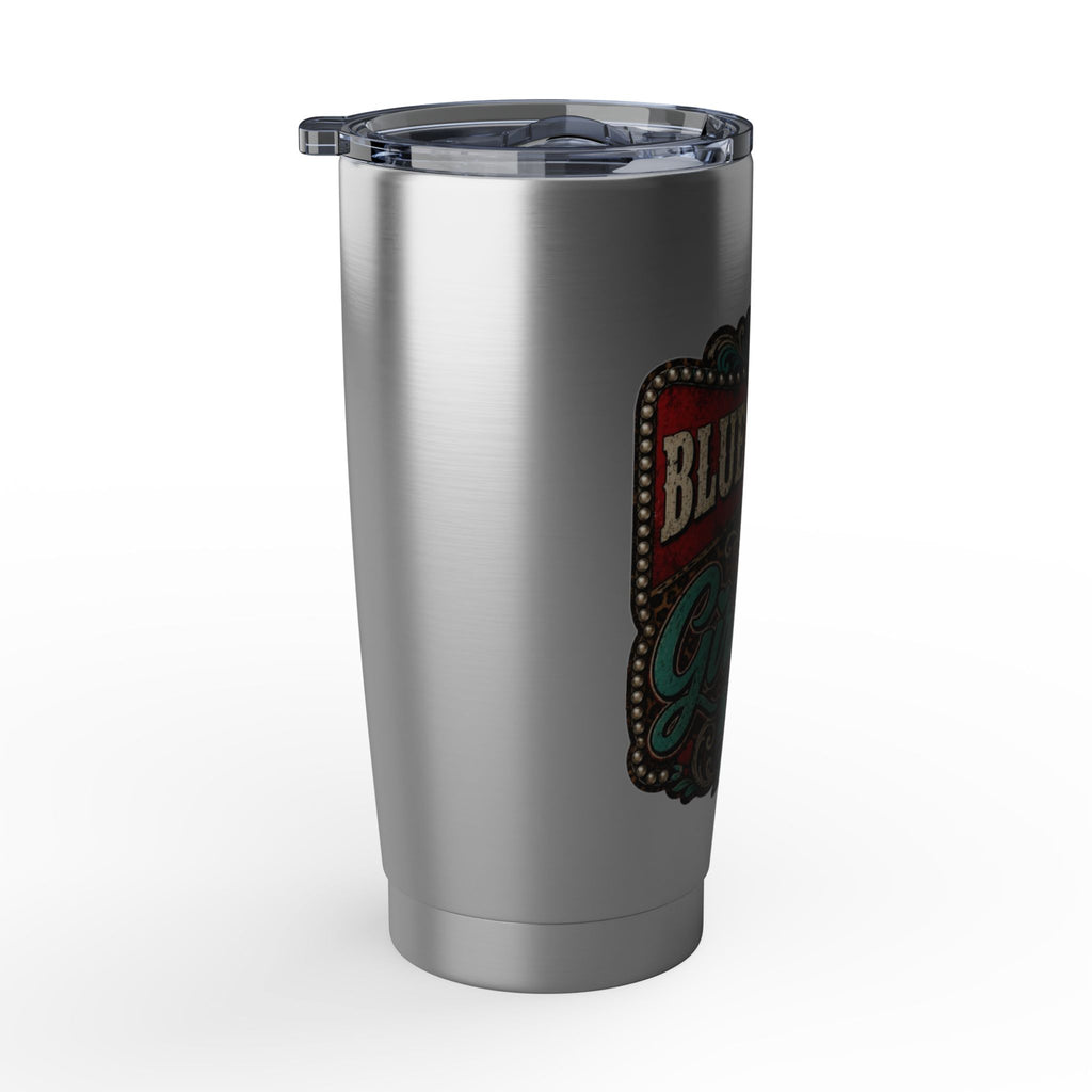20oz Tumbler — "Blue Collar Girlfriend" Stainless Travel Cup