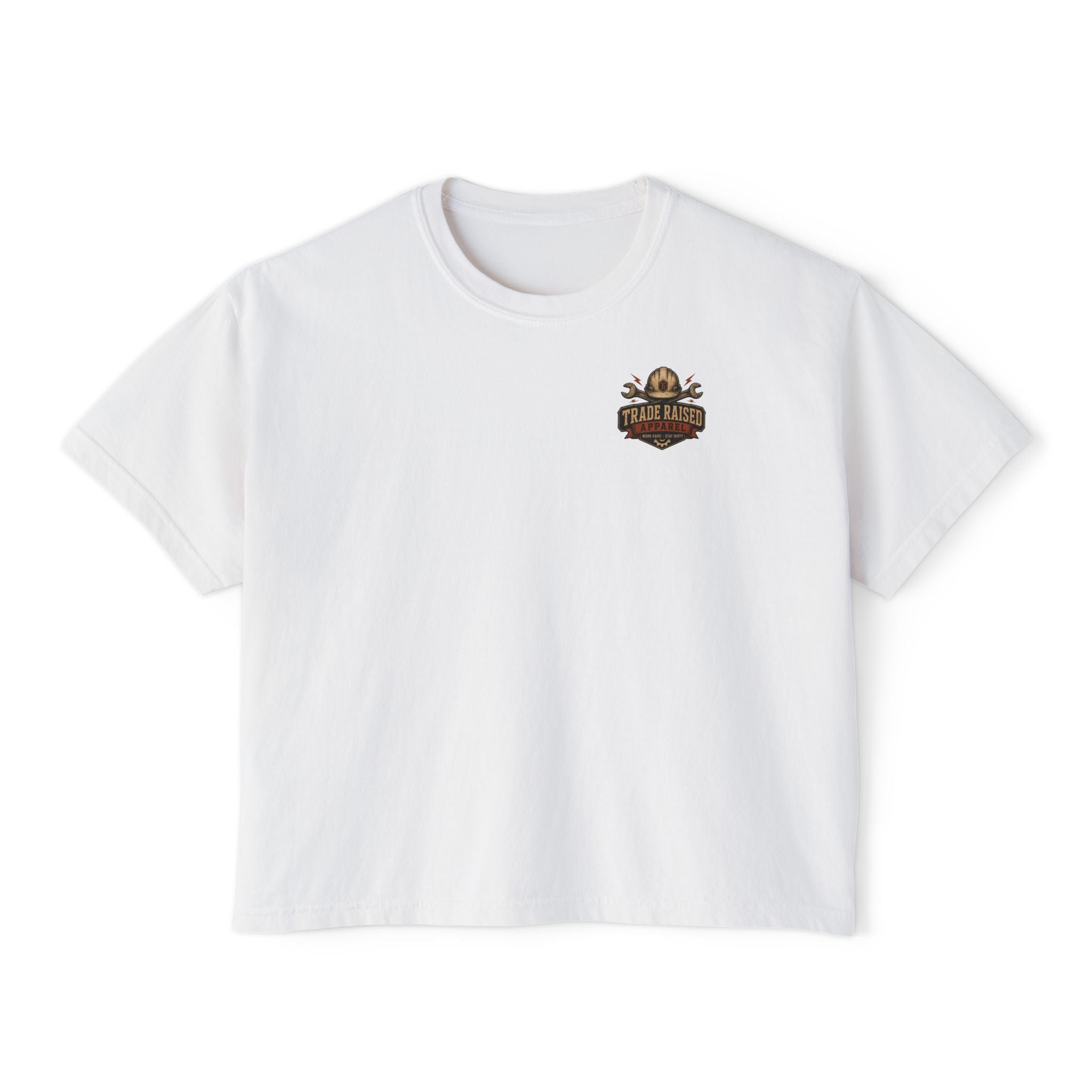 Somebody's Spoiled Blue Collar Wife Boxy Tee