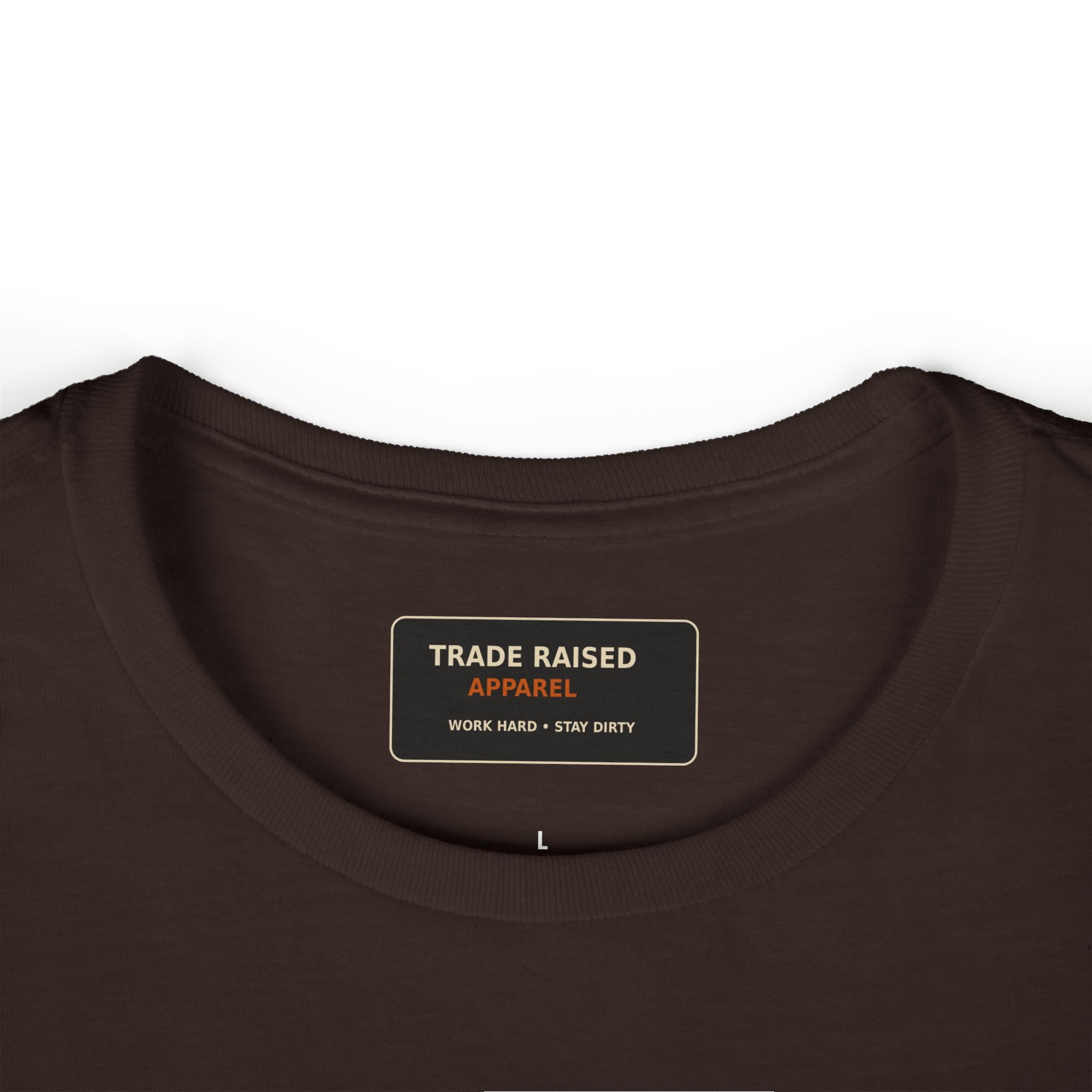 Blue Collar Wife T-Shirt — "Built Tough, Love Hard" Women's Tee