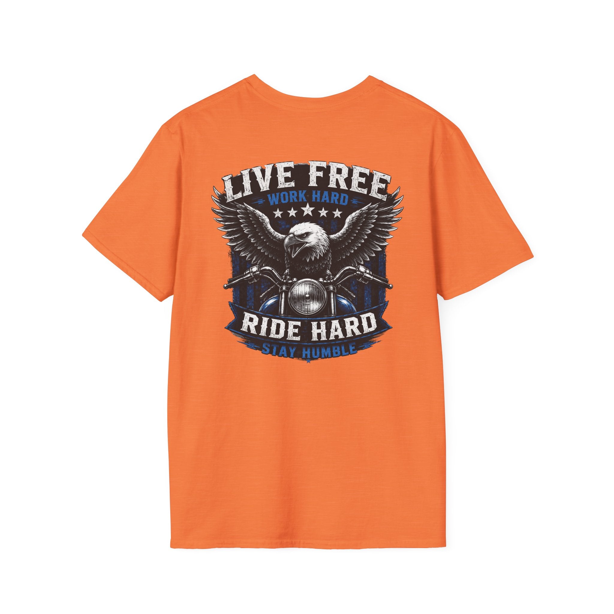 Trade Raised Ride T-Shirt — Vintage Hunting Camp Logo Tee