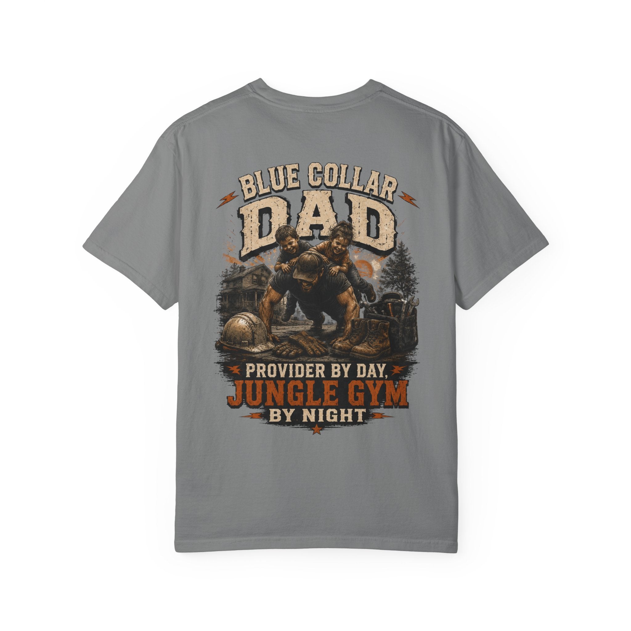 Blue Collar Dad T-shirt