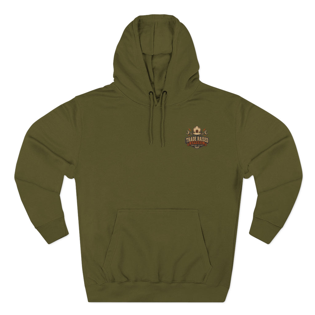 Blue Collar Dollar Skull Hoodie – "Livin' On That Blue Collar Dollar" Fleece Pullover