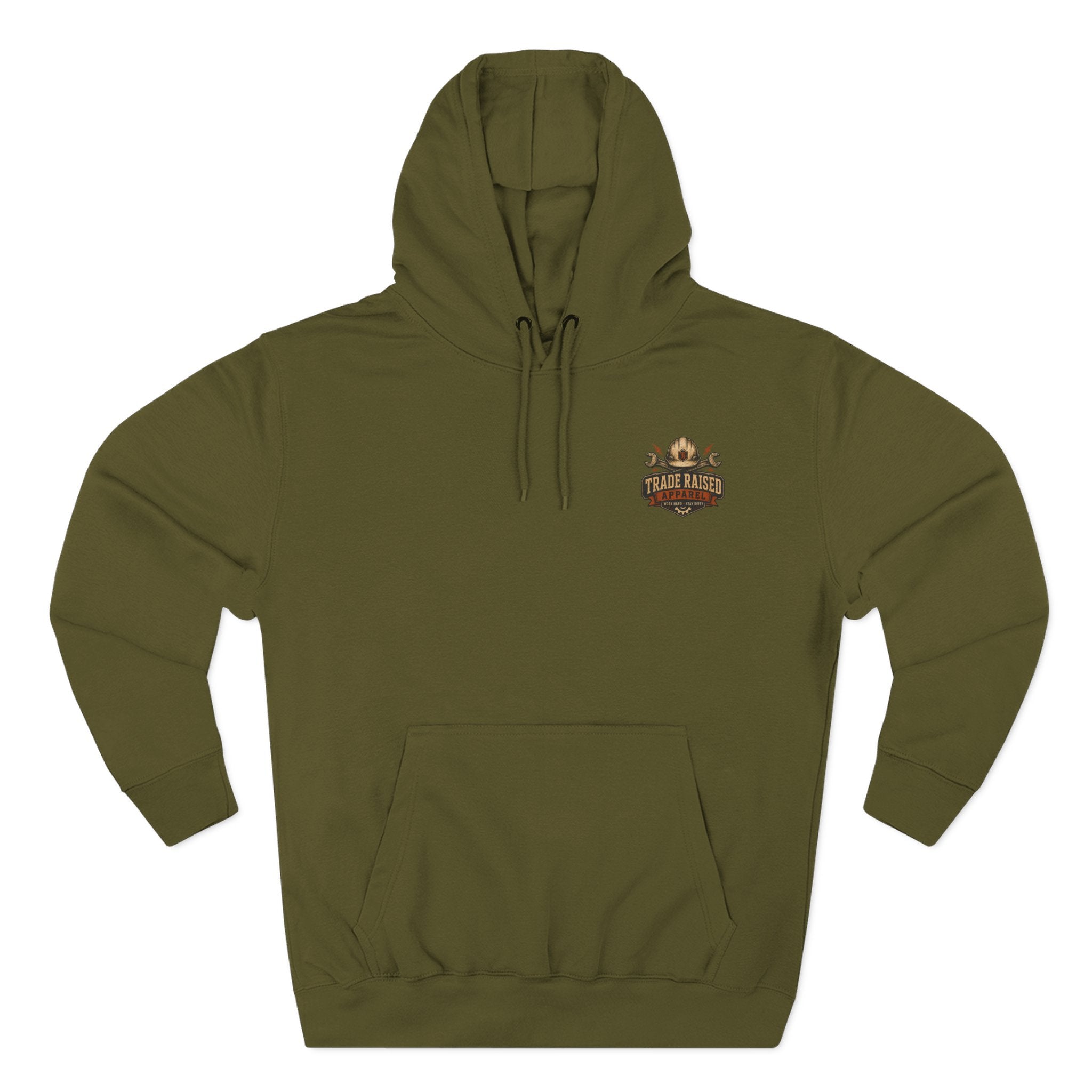Blue Collar Dollar Skull Hoodie – "Livin' On That Blue Collar Dollar" Fleece Pullover