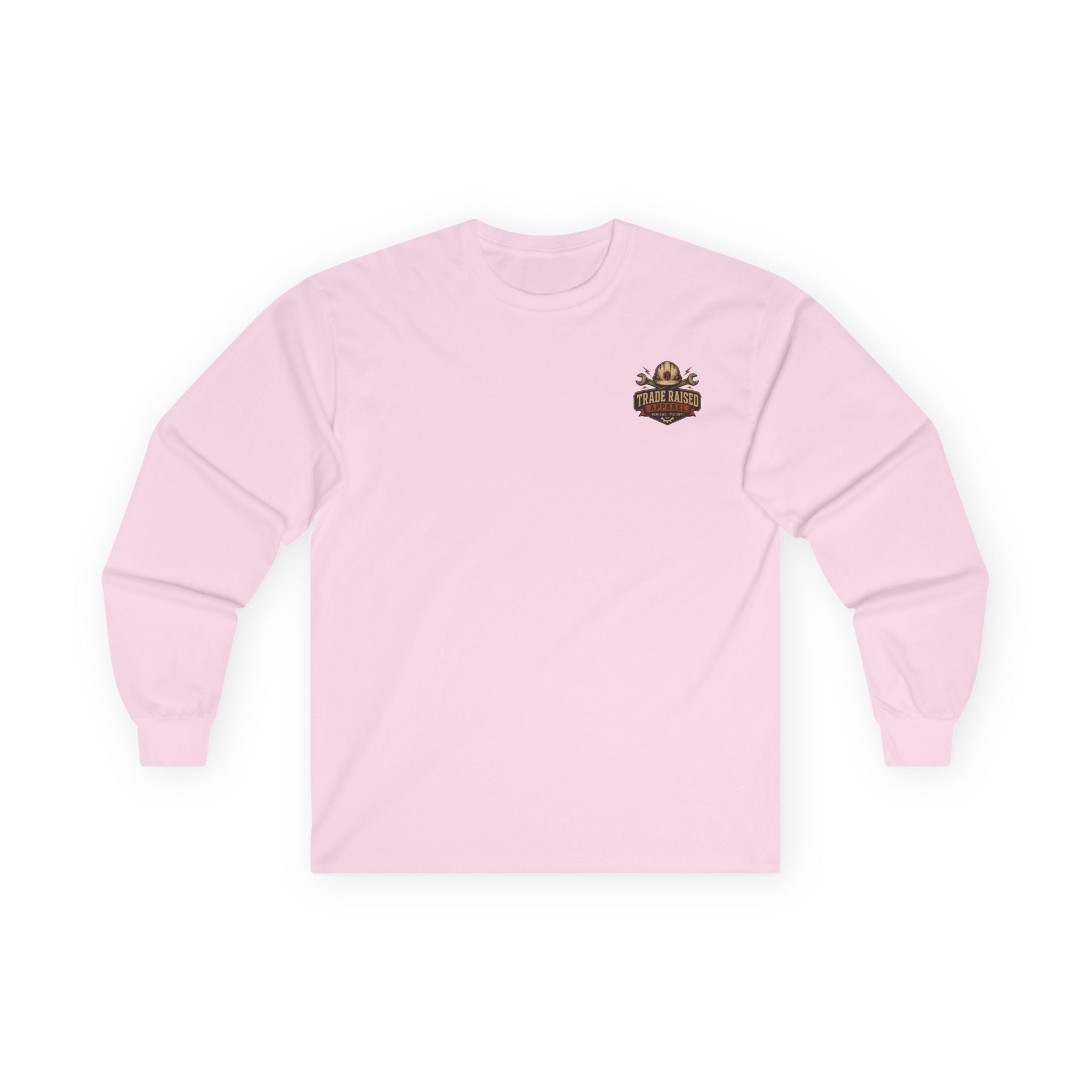 Dirt Hustle Long Sleeve Tee — No Days Off Construction Work Shirt