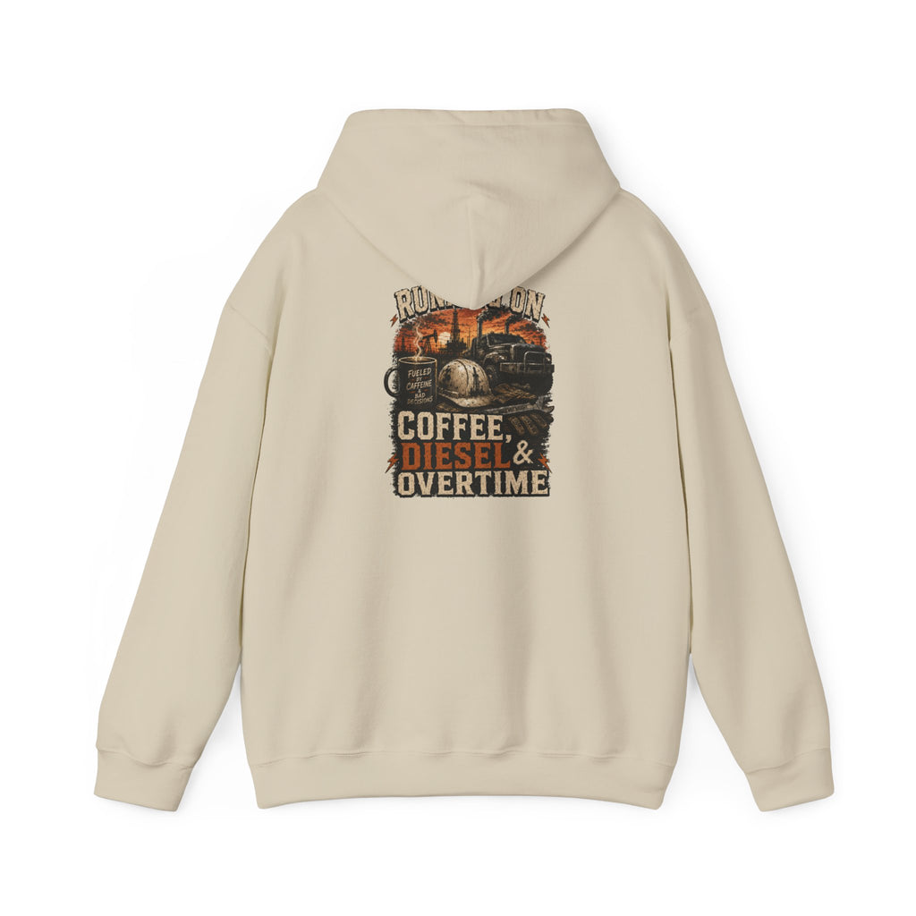 Coffee Diesel Overtime Hoodie