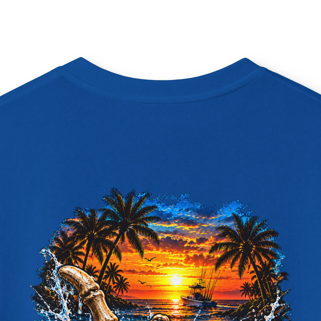 Kids T-Shirt — "Salt Water Heals Everything" Tropical Sunset Beach Tee