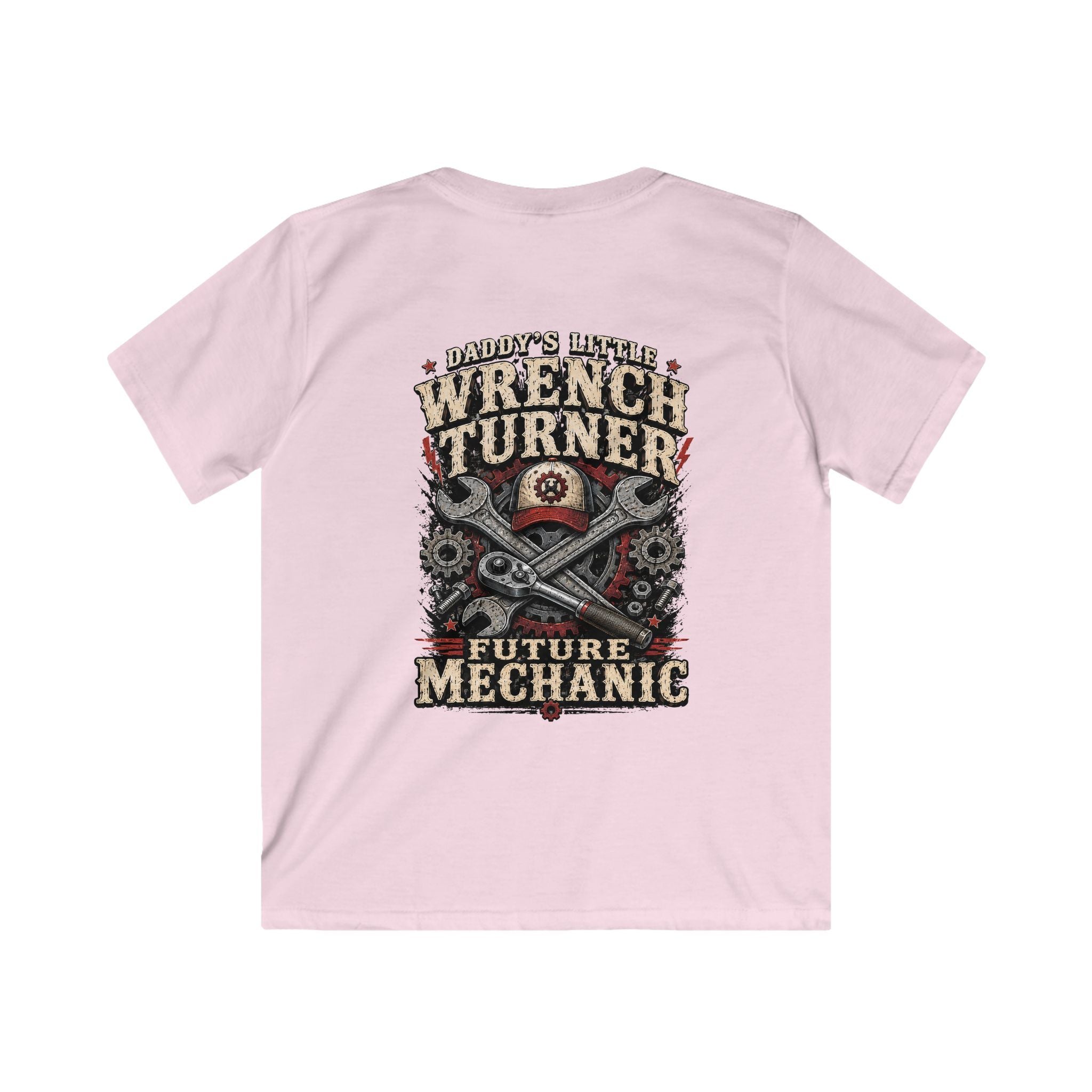 Kids Wrench Turner Tee — Future Mechanic Graphic T-Shirt