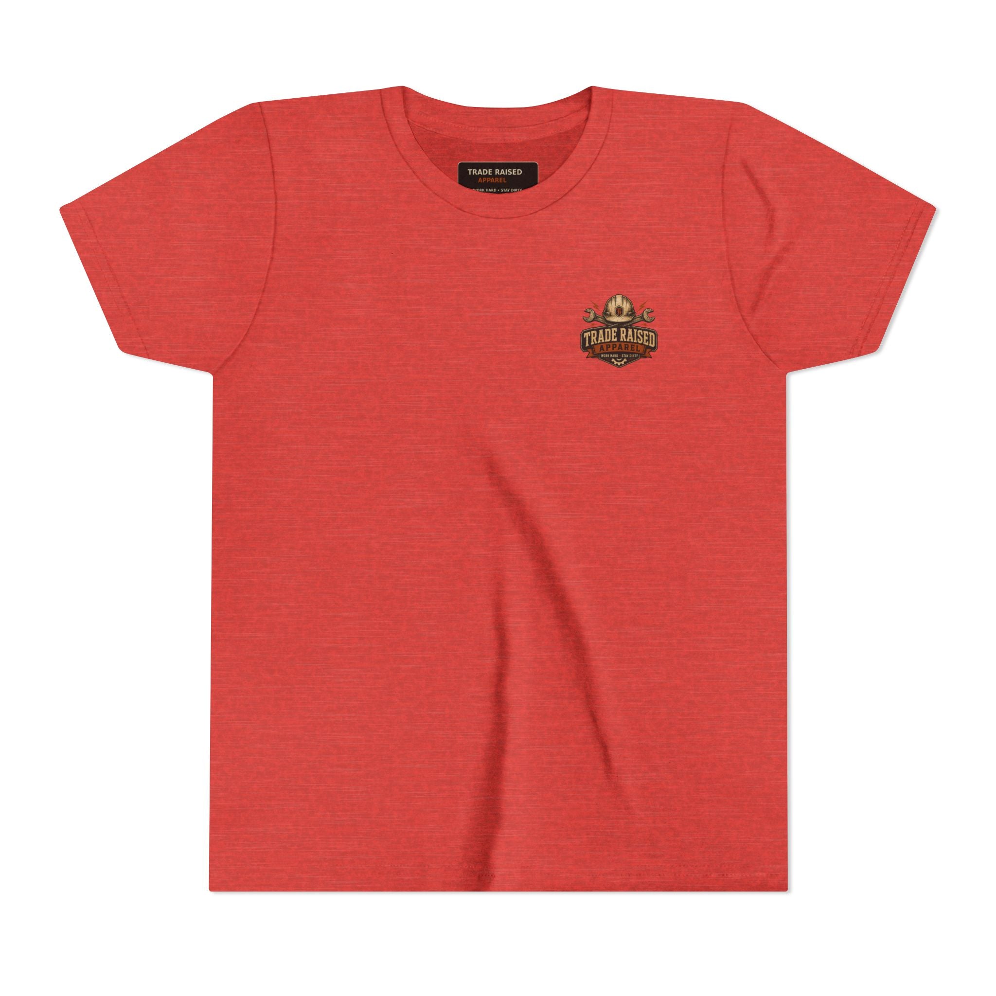 Youth Tee — "Feral & Free" Patriotic Possum Kids' Short Sleeve T-Shirt