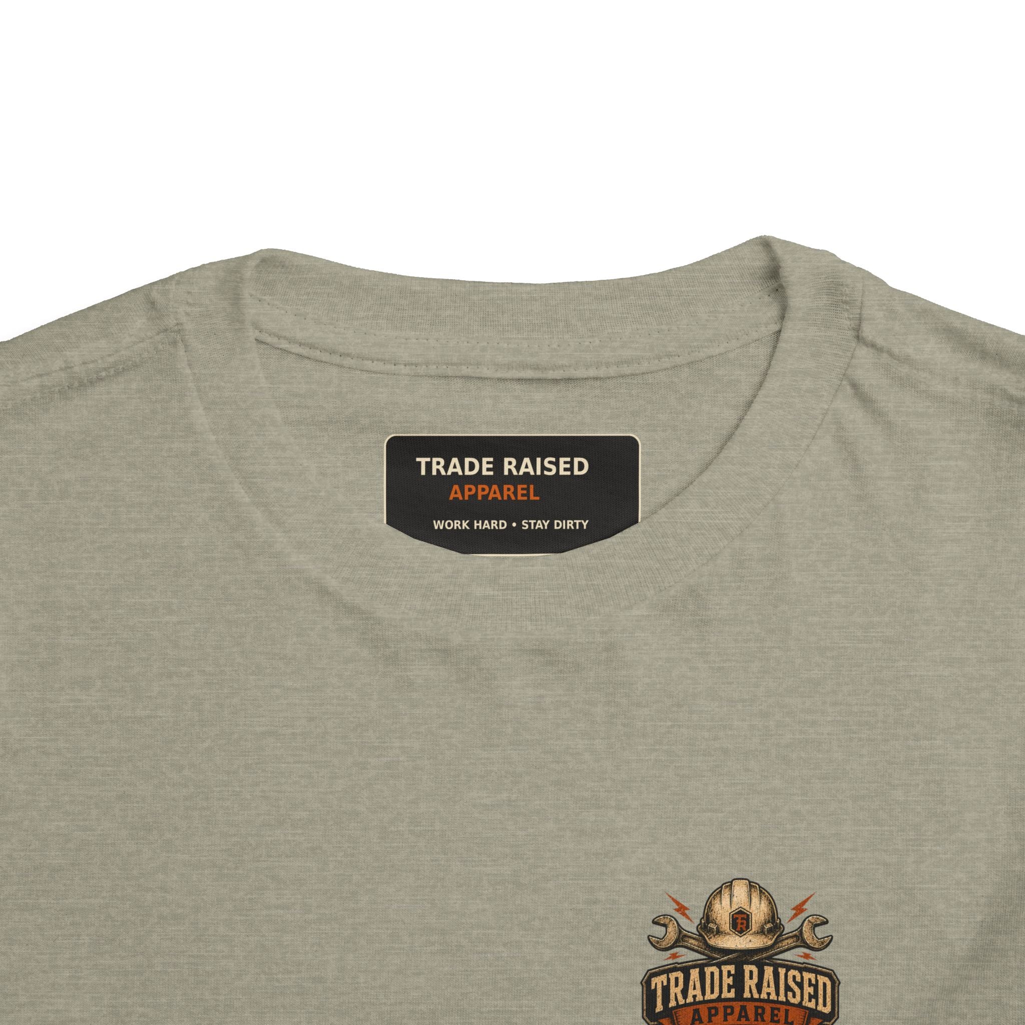Toddler Tee — "Small Boots, Big Attitude" Pink Cowgirl Graphic