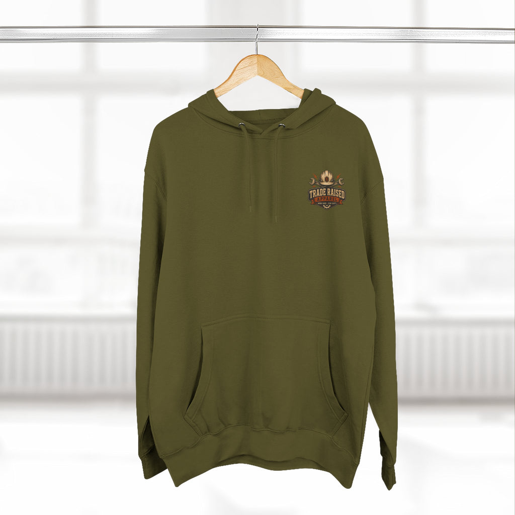 Blue Collar Dollar Skull Hoodie – "Livin' On That Blue Collar Dollar" Fleece Pullover