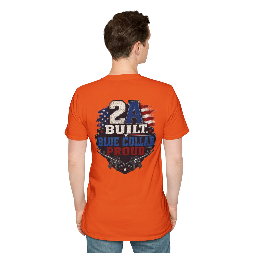 T-Shirt — "Trade Raised" 2A Built