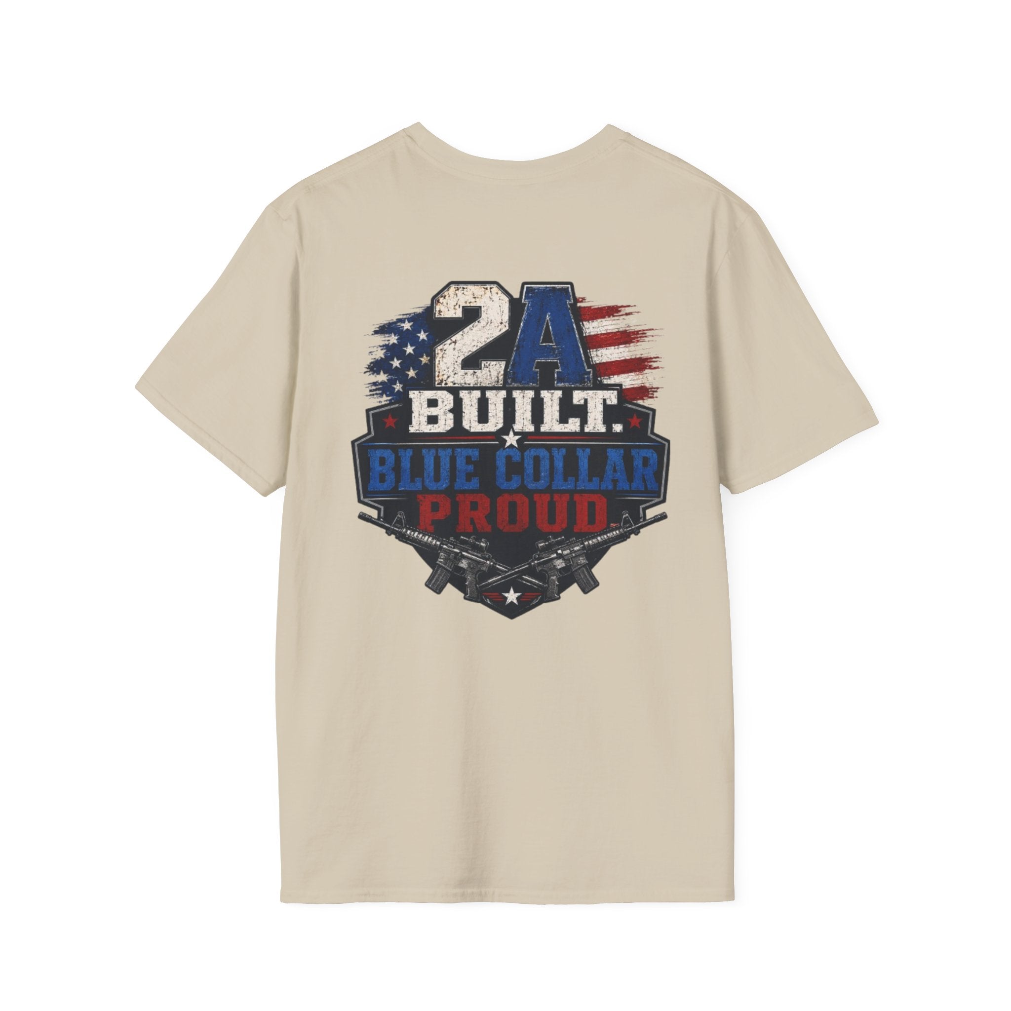 T-Shirt — "Trade Raised" 2A Built