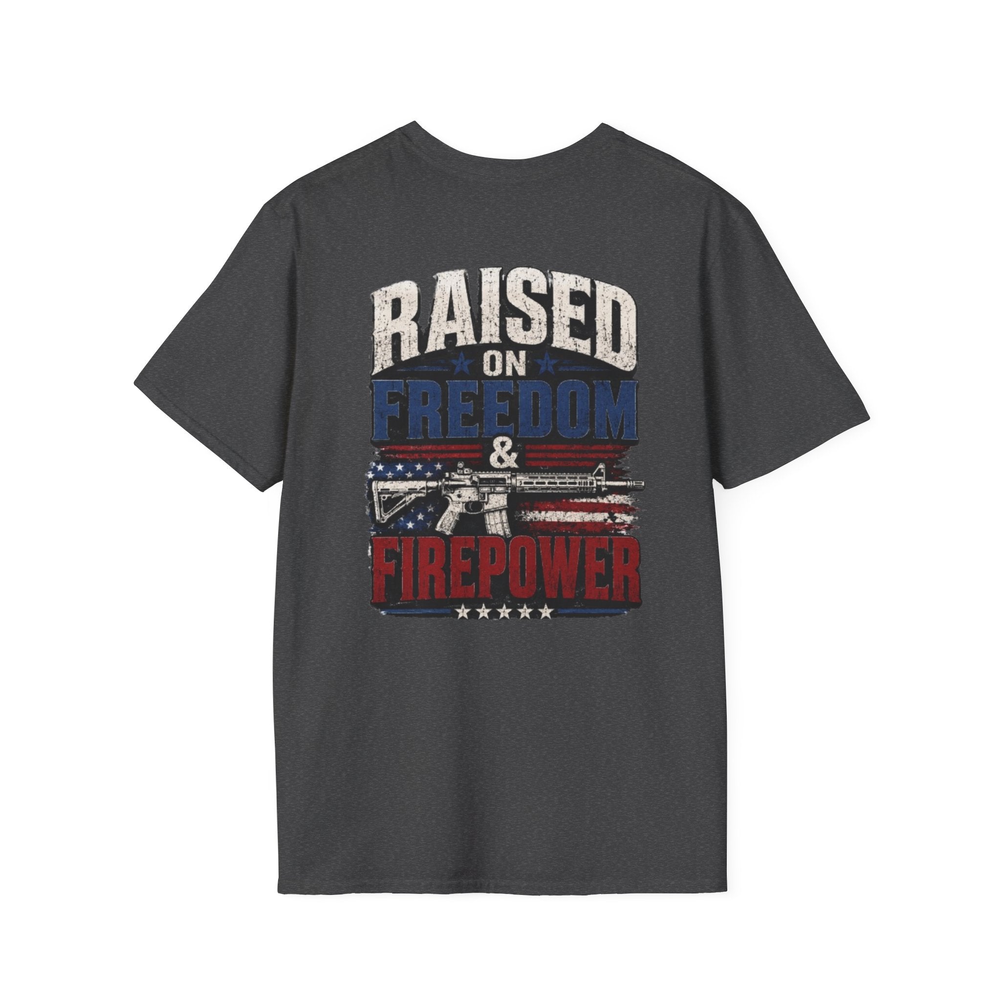 T-Shirt Raised on freedom