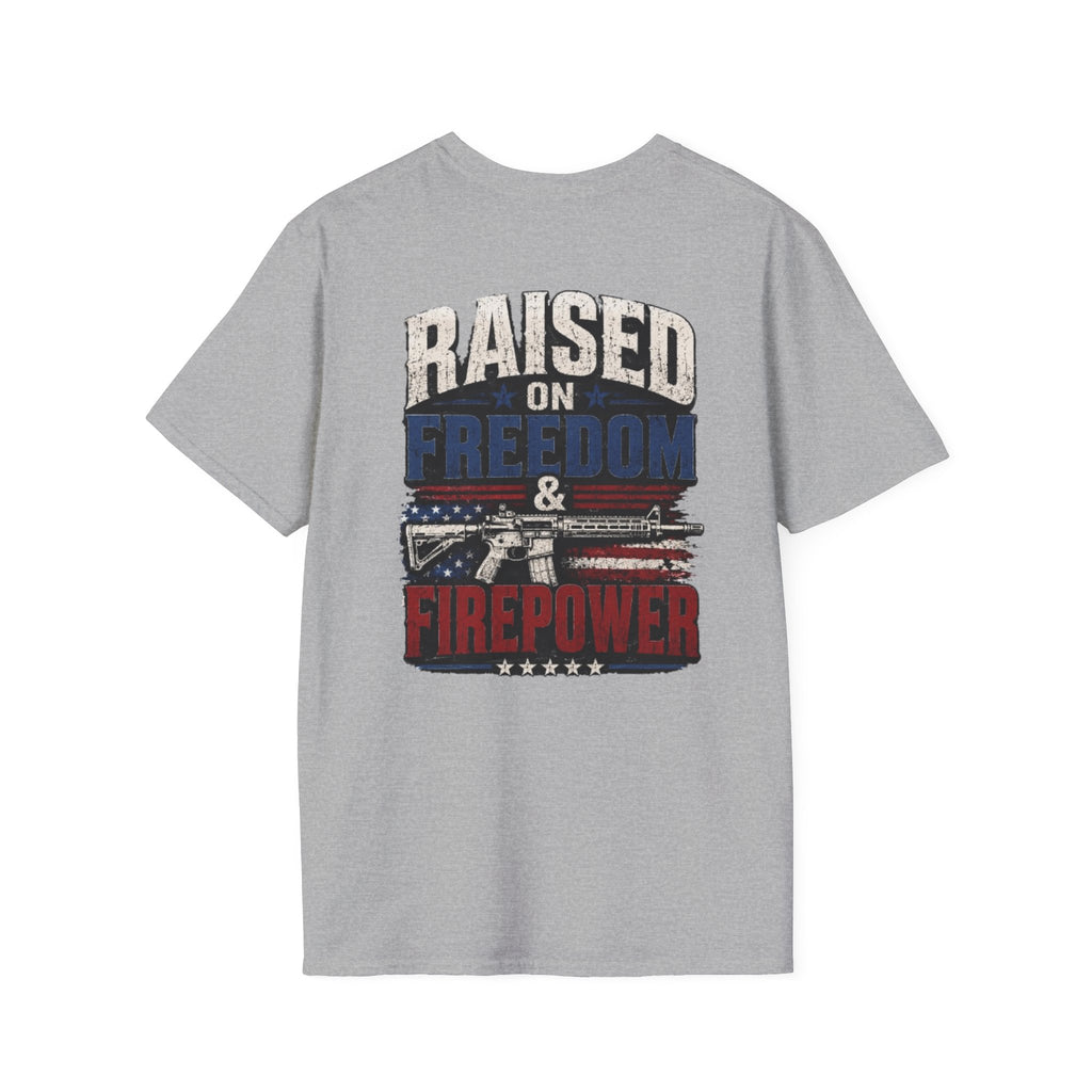 T-Shirt Raised on freedom
