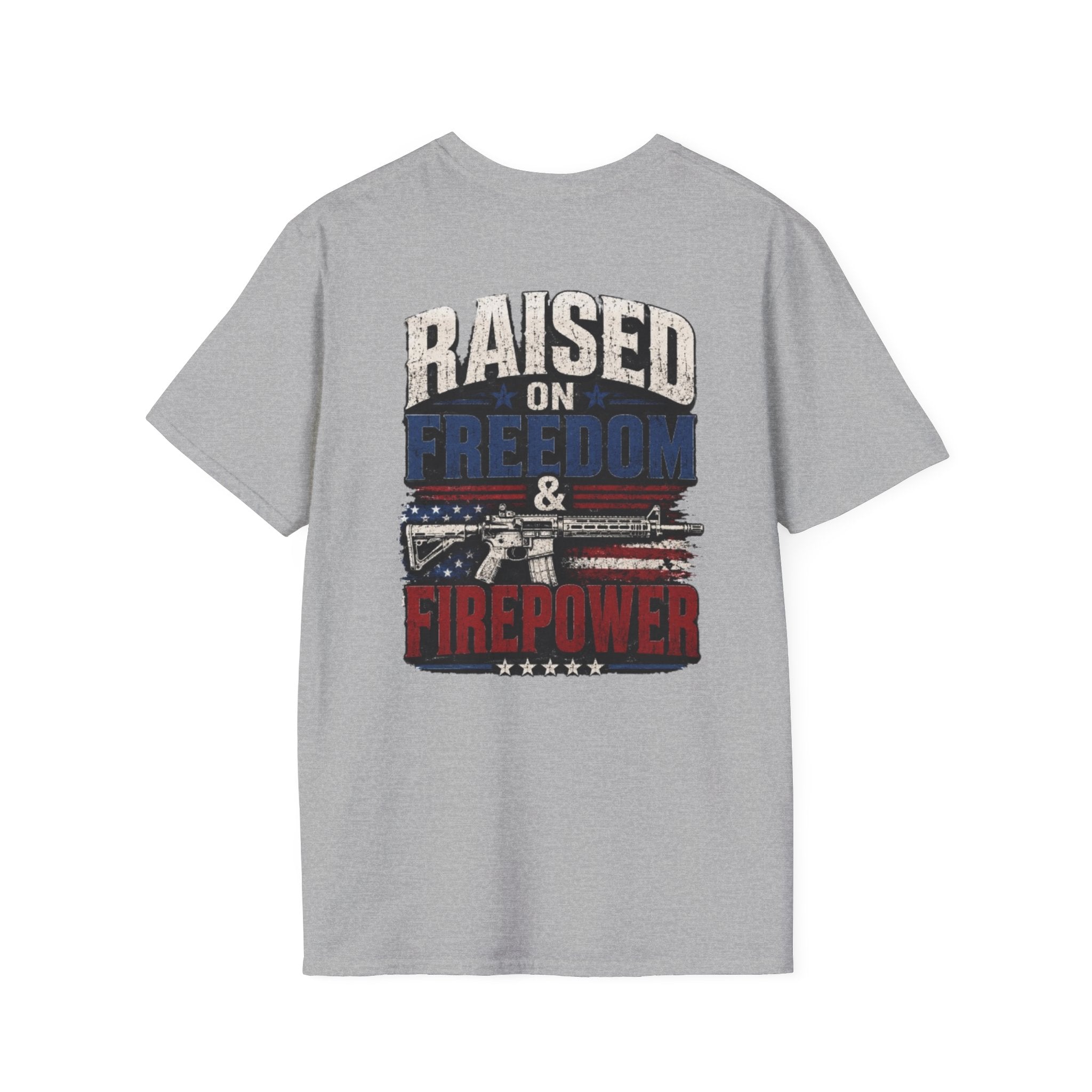 T-Shirt Raised on freedom