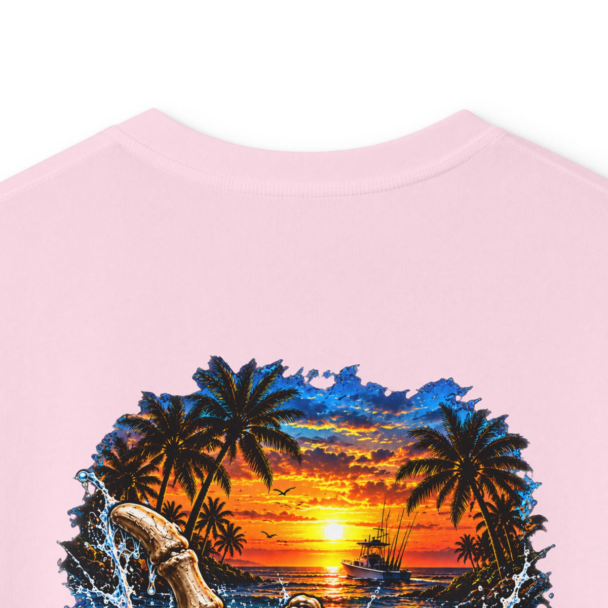 Kids T-Shirt — "Salt Water Heals Everything" Tropical Sunset Beach Tee