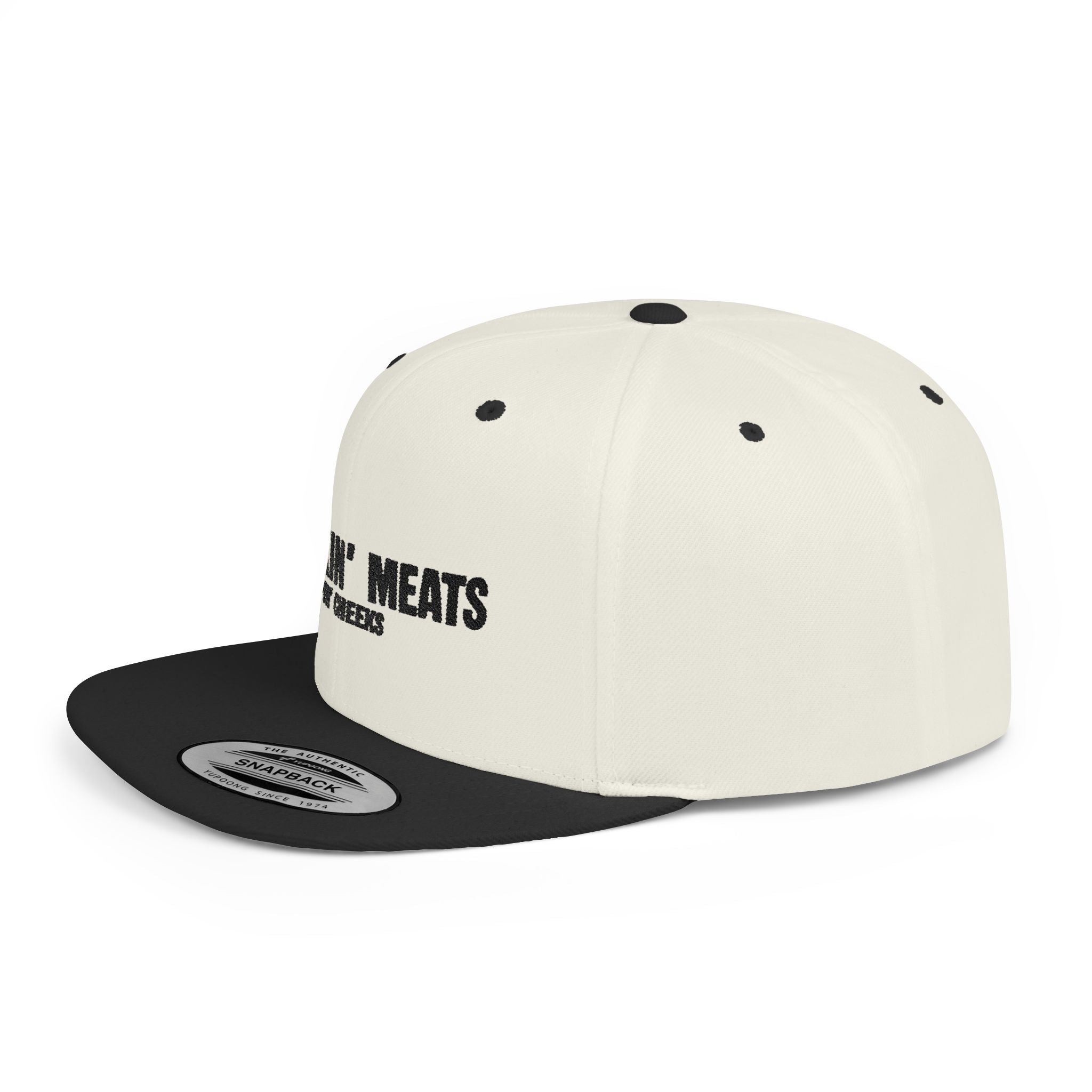 Snapback Hat — "Smokin' Meats and Clappin' Cheeks" BBQ Grill Cap