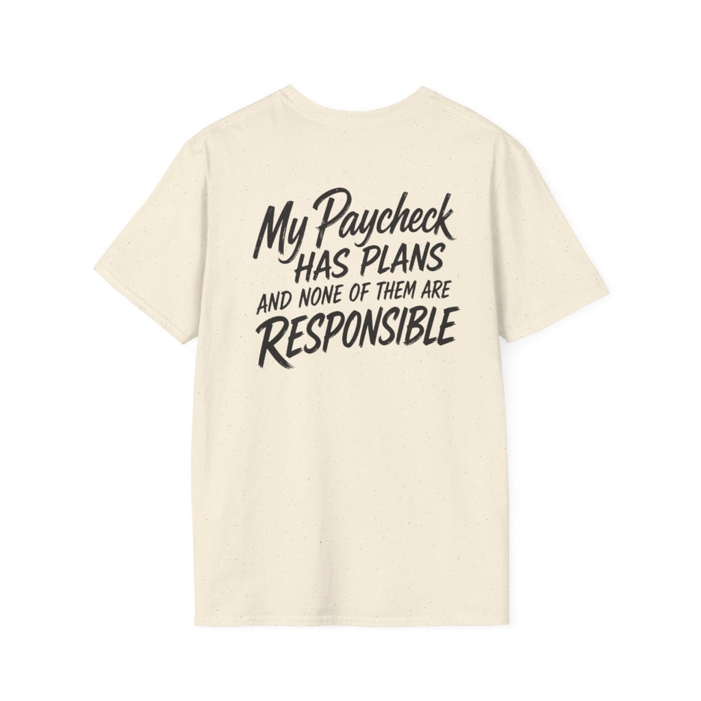 T-Shirt — 'Trade Raised' Coffee Badge Graphic