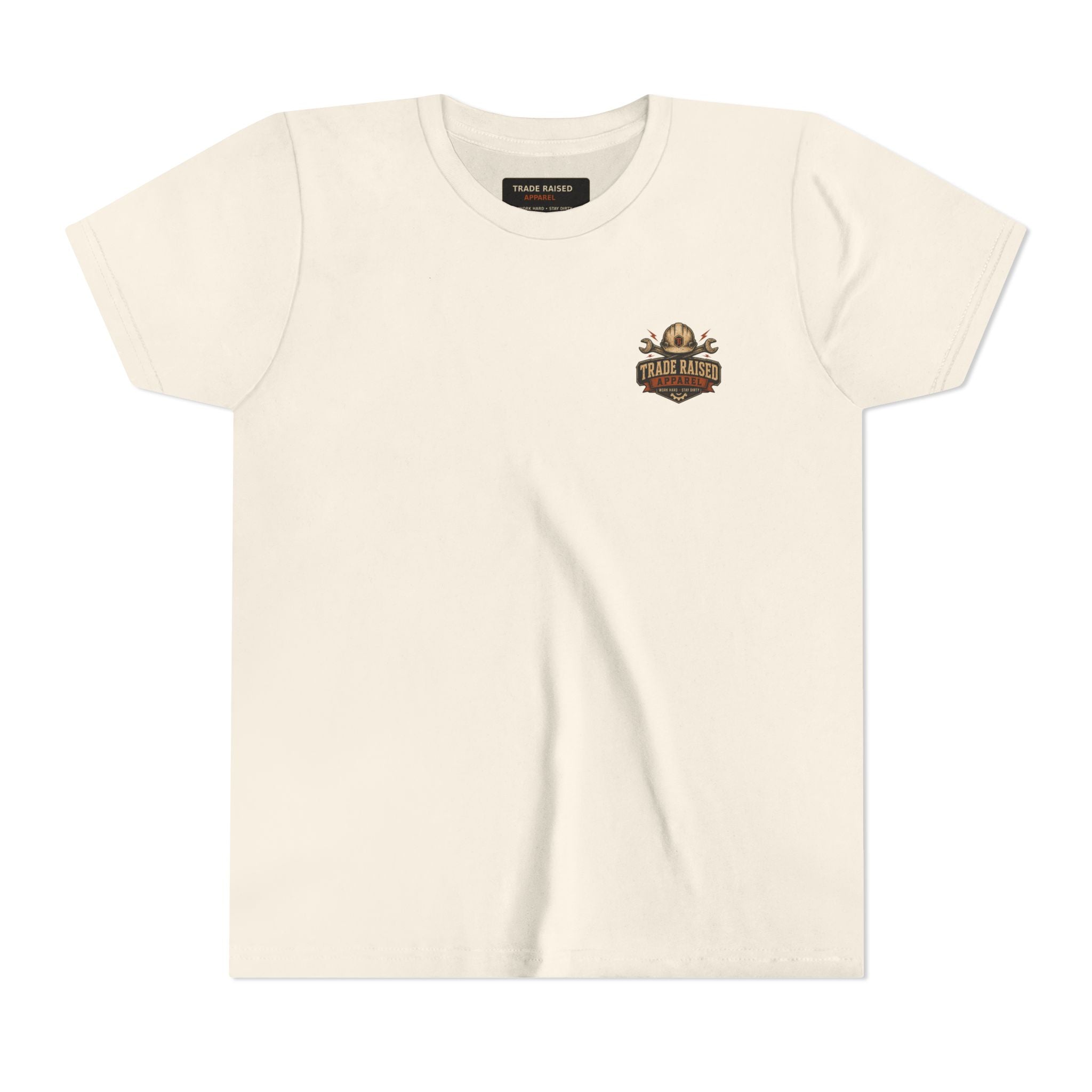 Youth Tee — "Feral & Free" Patriotic Possum Kids' Short Sleeve T-Shirt