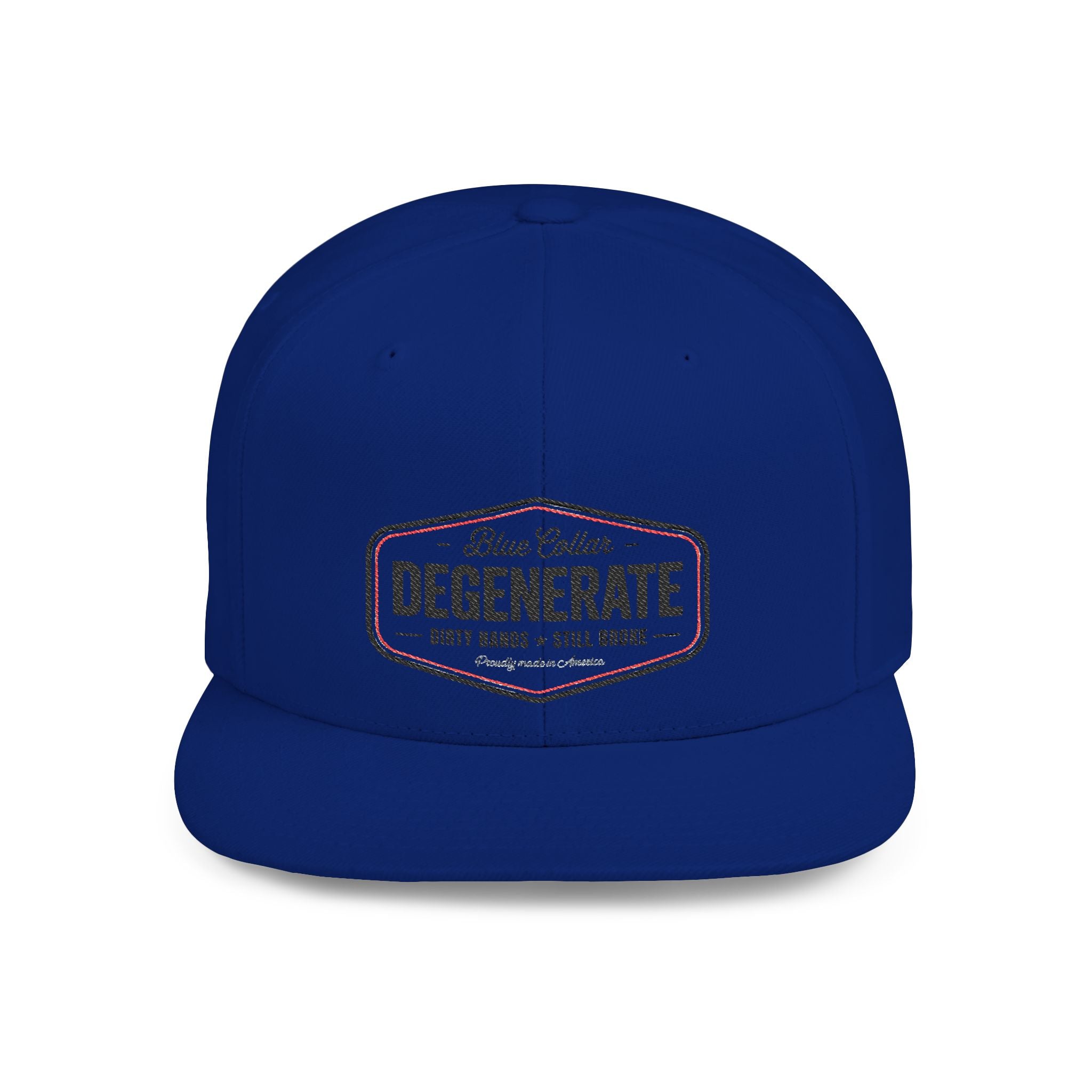 Snapback Hat — "Degenerate" Embroidered