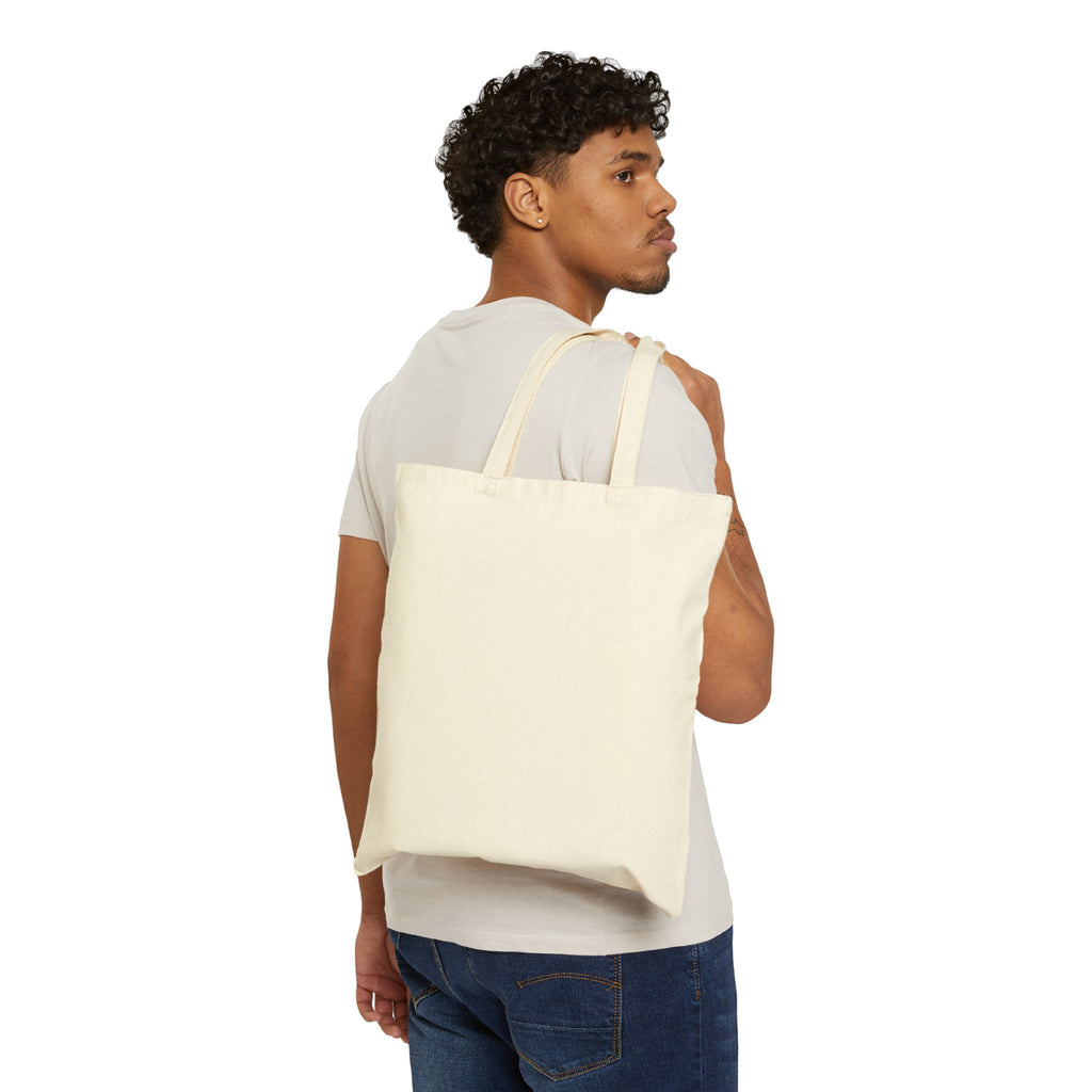 Tote Bag — 'Degenerate' Vintage Badge Cotton Canvas Tote