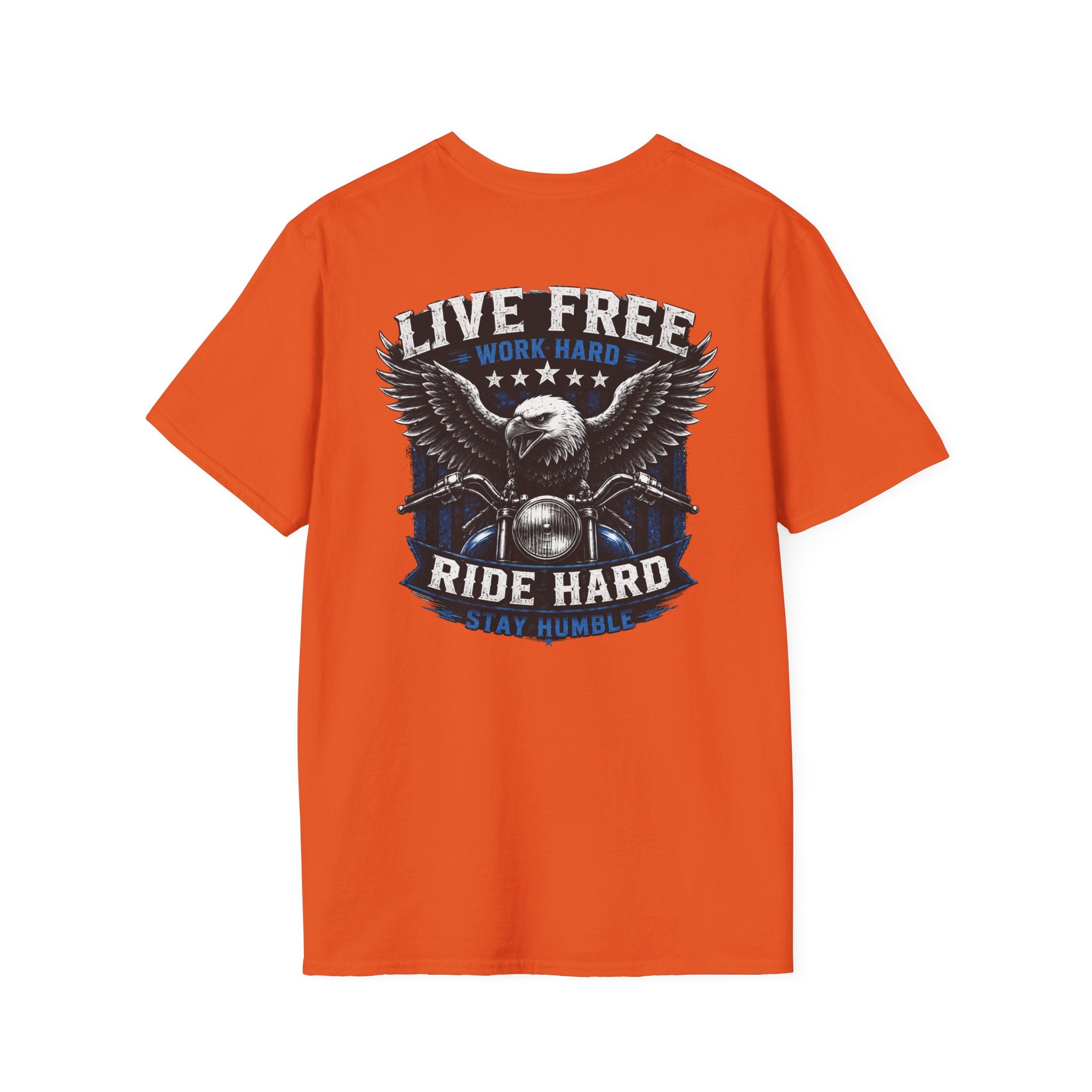 Trade Raised Ride T-Shirt — Vintage Hunting Camp Logo Tee