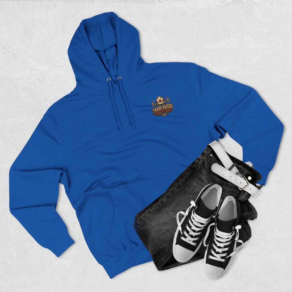 Blue Collar Dollar Skull Hoodie – "Livin' On That Blue Collar Dollar" Fleece Pullover