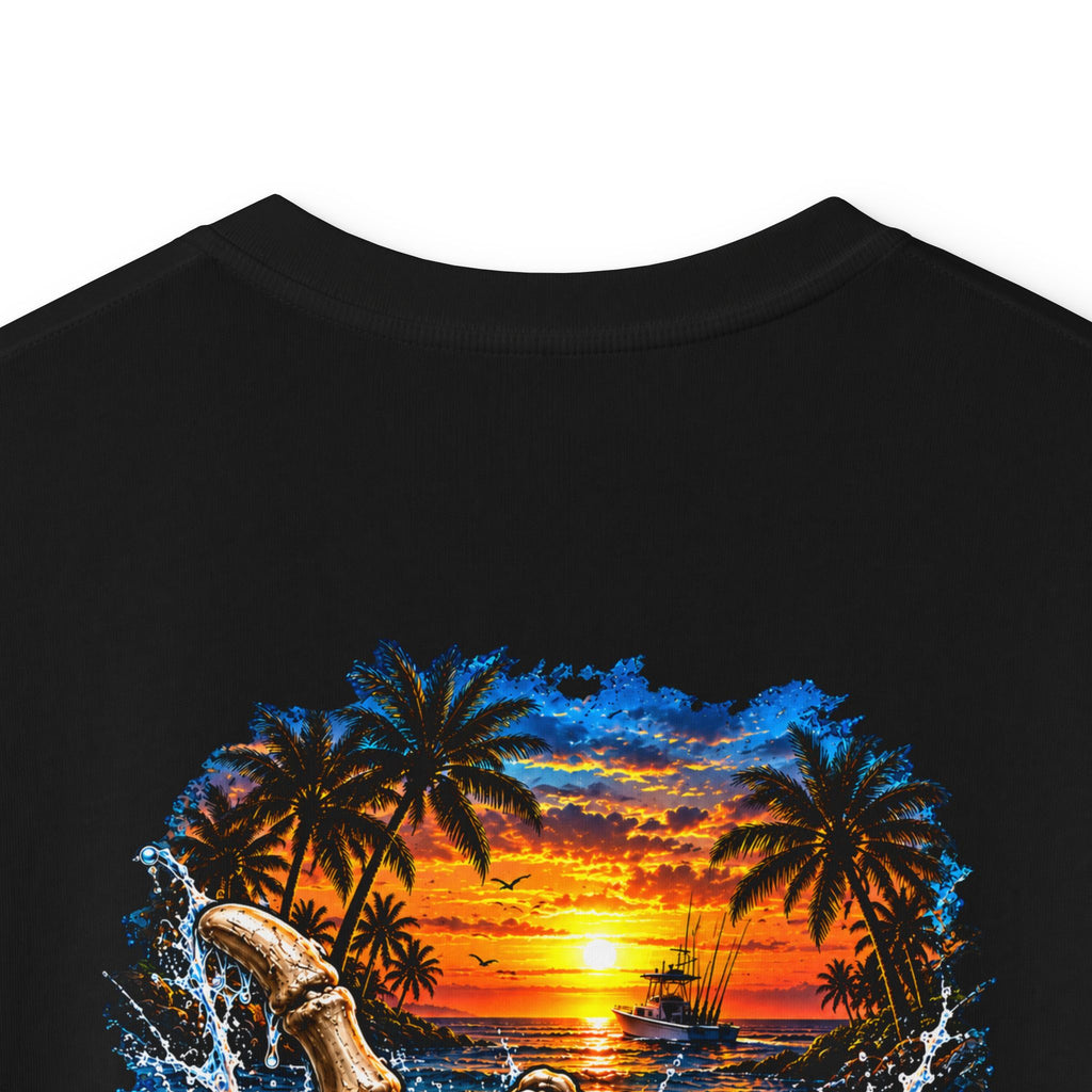 Kids T-Shirt — "Salt Water Heals Everything" Tropical Sunset Beach Tee