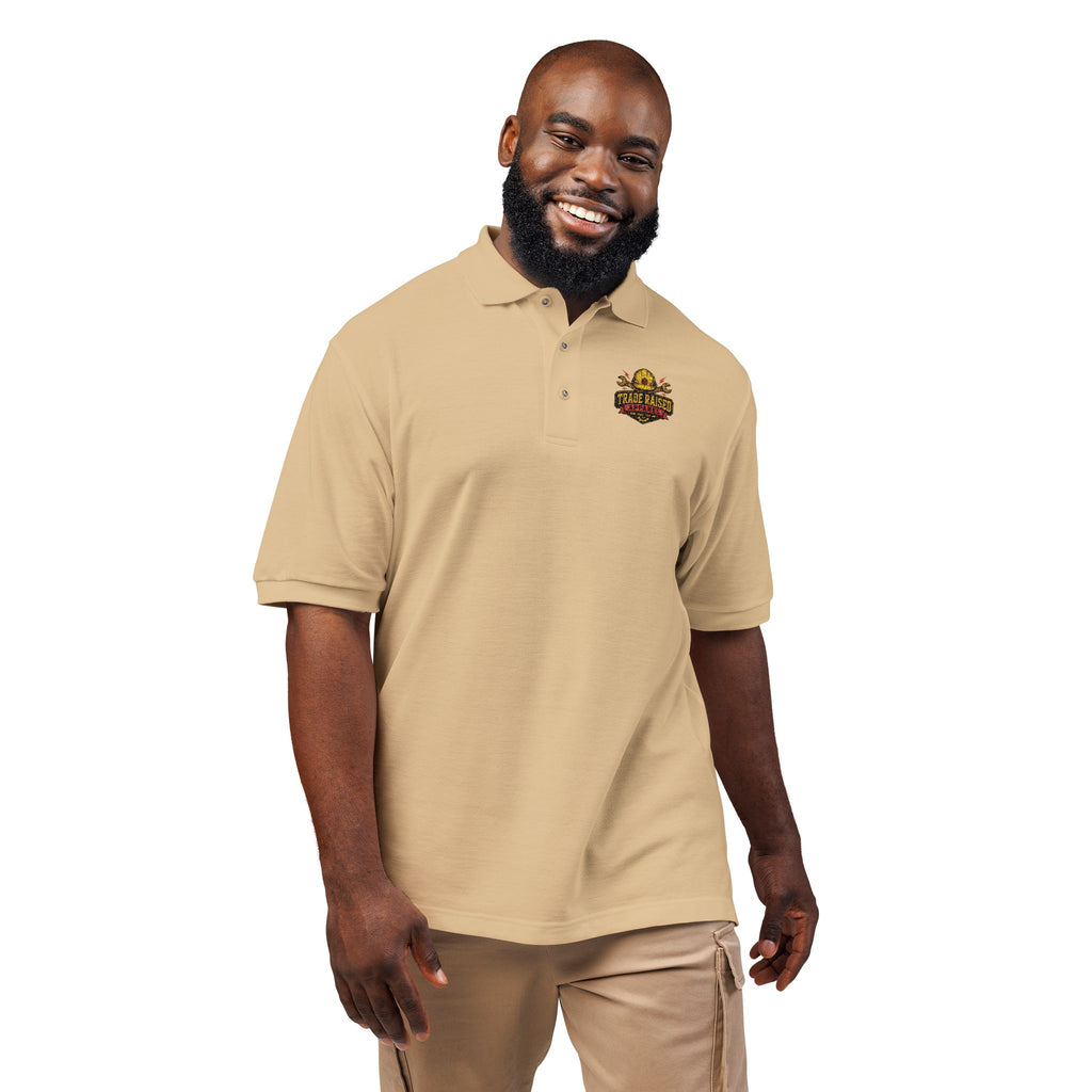 Embroidered Trade Raided Polo Shirt