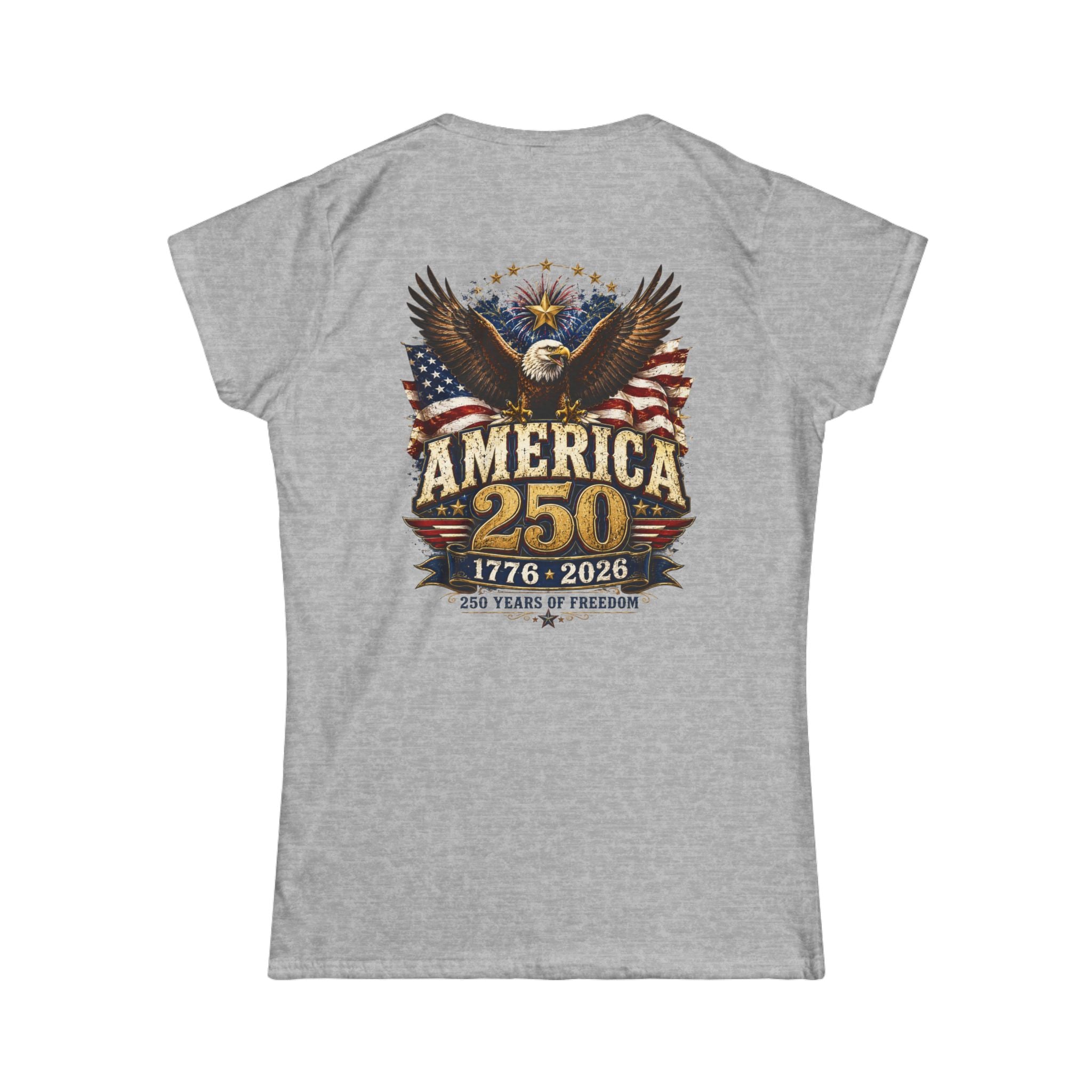 America 250 Eagle T-Shirt — 1776–2026 Patriotic Anniversary Tee