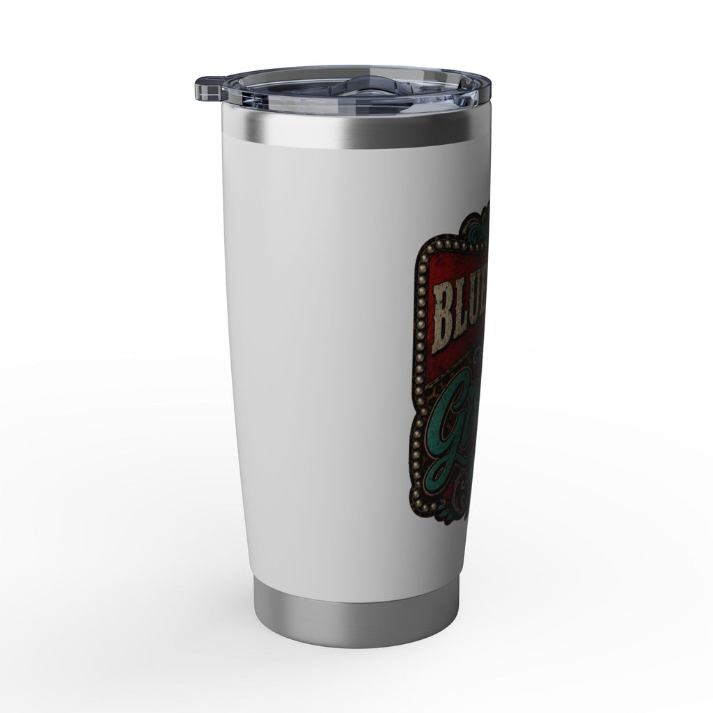 20oz Tumbler — "Blue Collar Girlfriend" Stainless Travel Cup