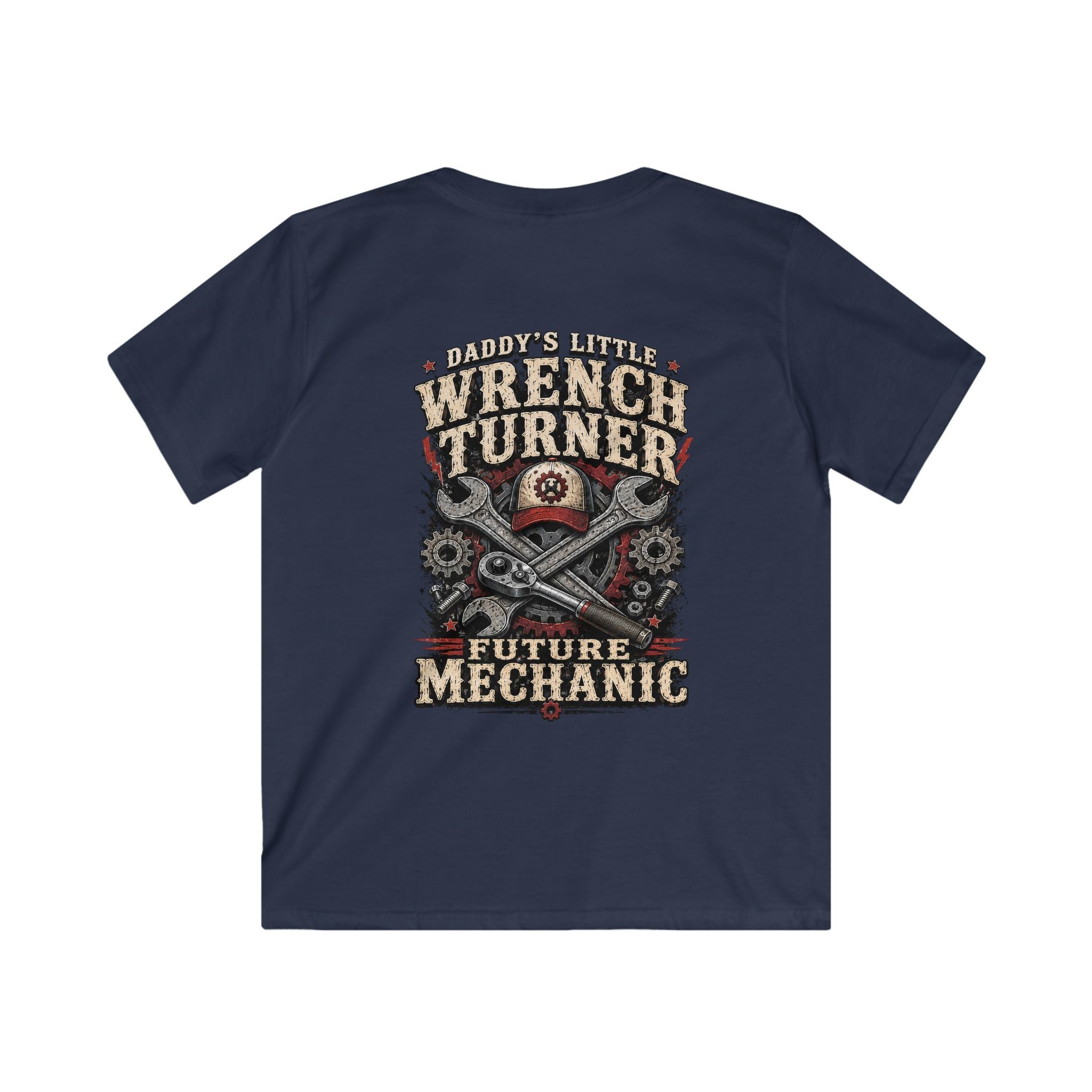 Kids Wrench Turner Tee — Future Mechanic Graphic T-Shirt