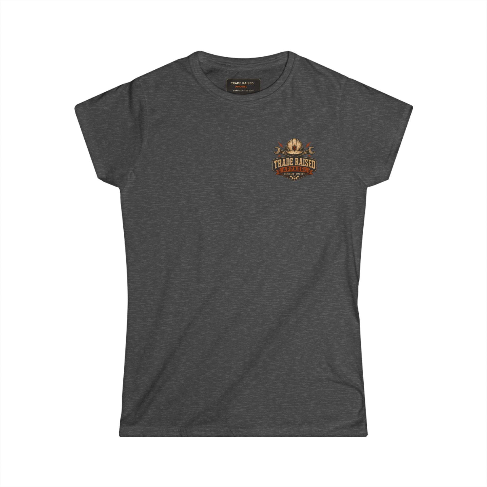 Blue Collar Wife T-Shirt — "Built Tough, Love Hard" Women's Tee