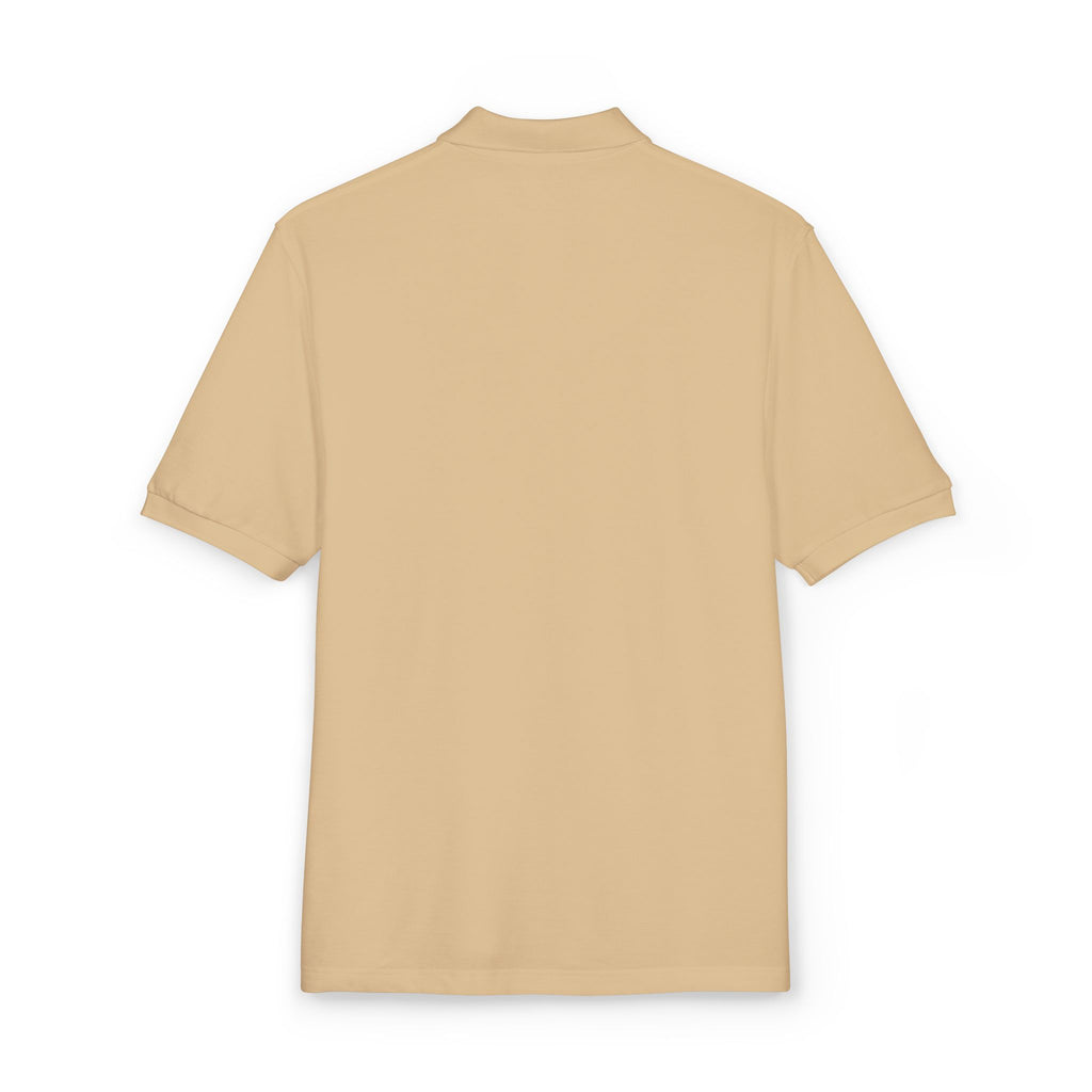 Embroidered Blue Collar Degenerate Polo Shirt