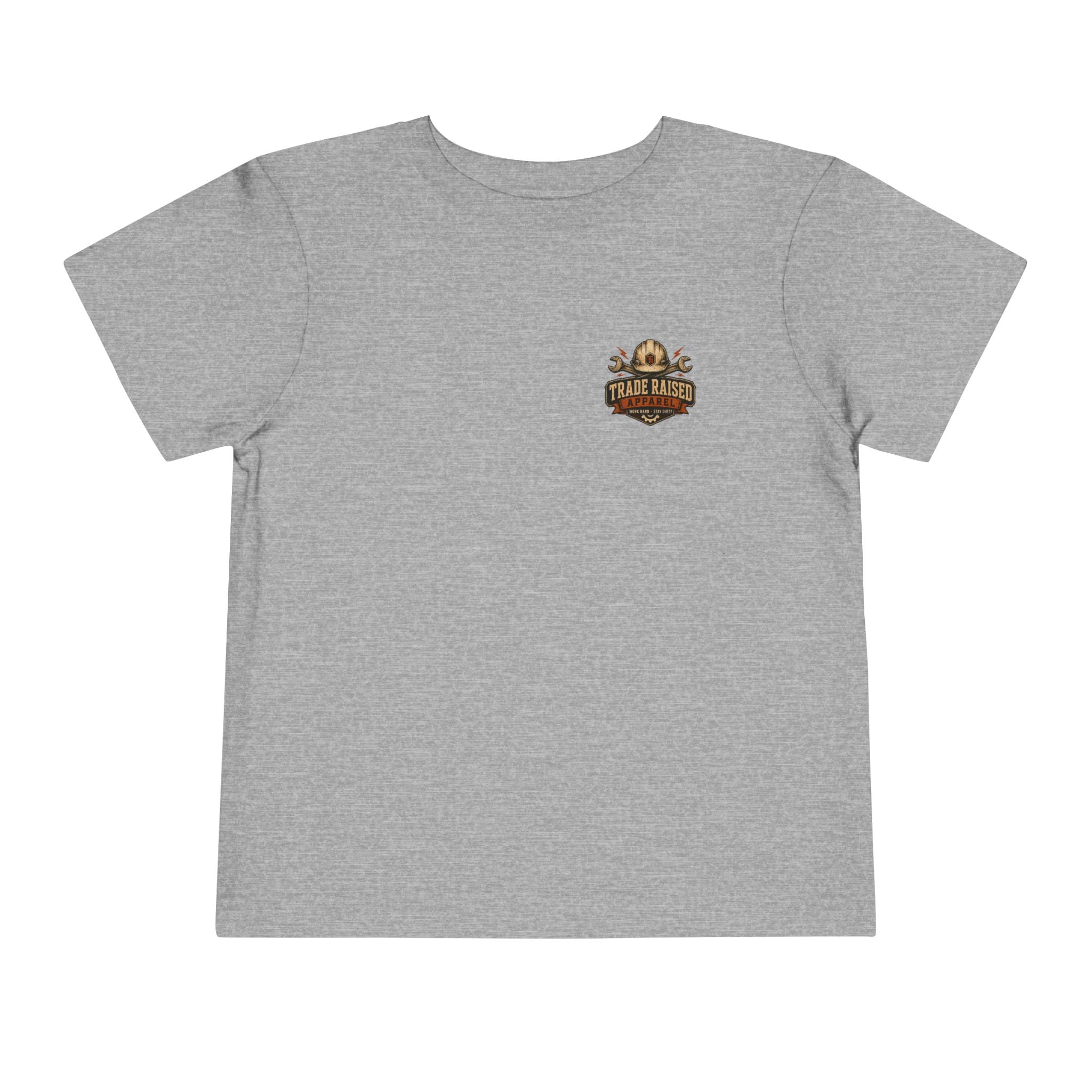 Toddler Tee — "Small Boots, Big Attitude" Pink Cowgirl Graphic