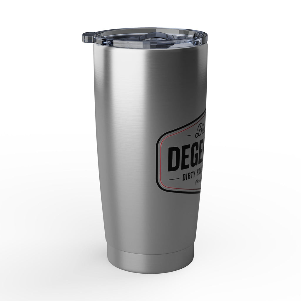 Degenerate Blue Collar Insulated Tumbler — 20oz Stainless Travel Cup