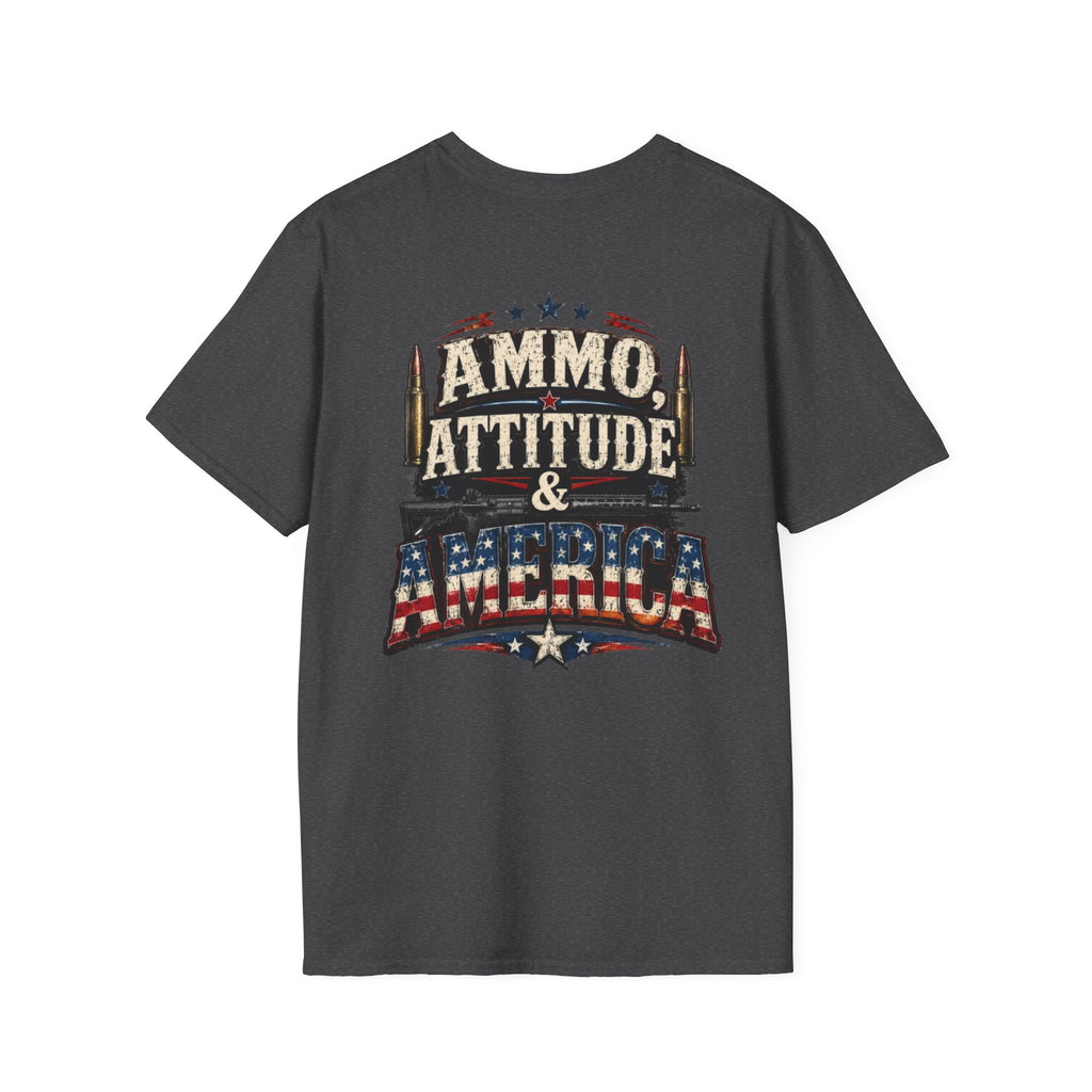 T-Shirt — Ammo, attitude and America